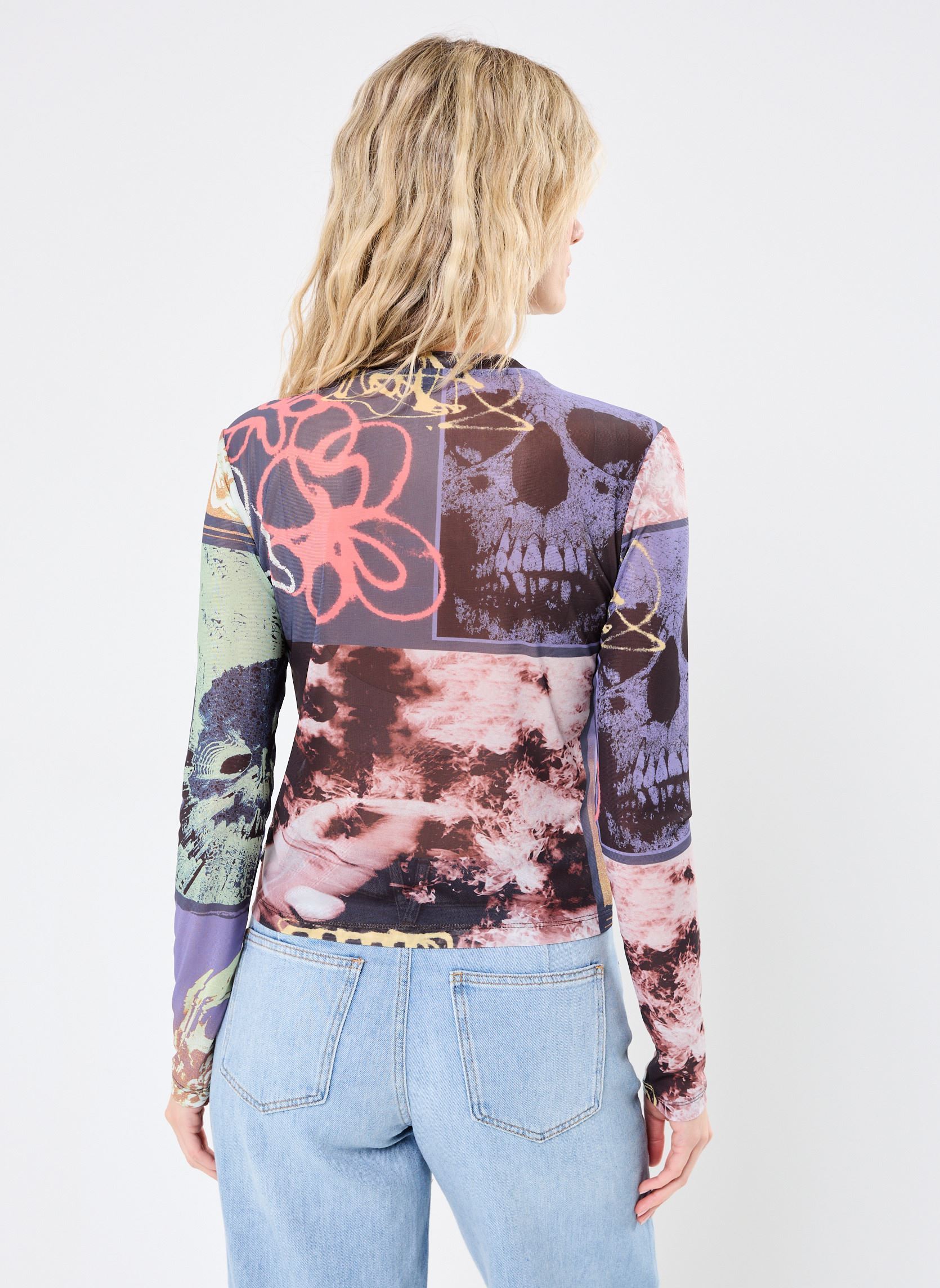 Tee-shirts manches longues Ludlow Mesh Long Sleeve femme multicolore Vans Tee-shirts manches longues Ludlow Mesh Long Sleeve femme multicolore PARISIAN NIGHT