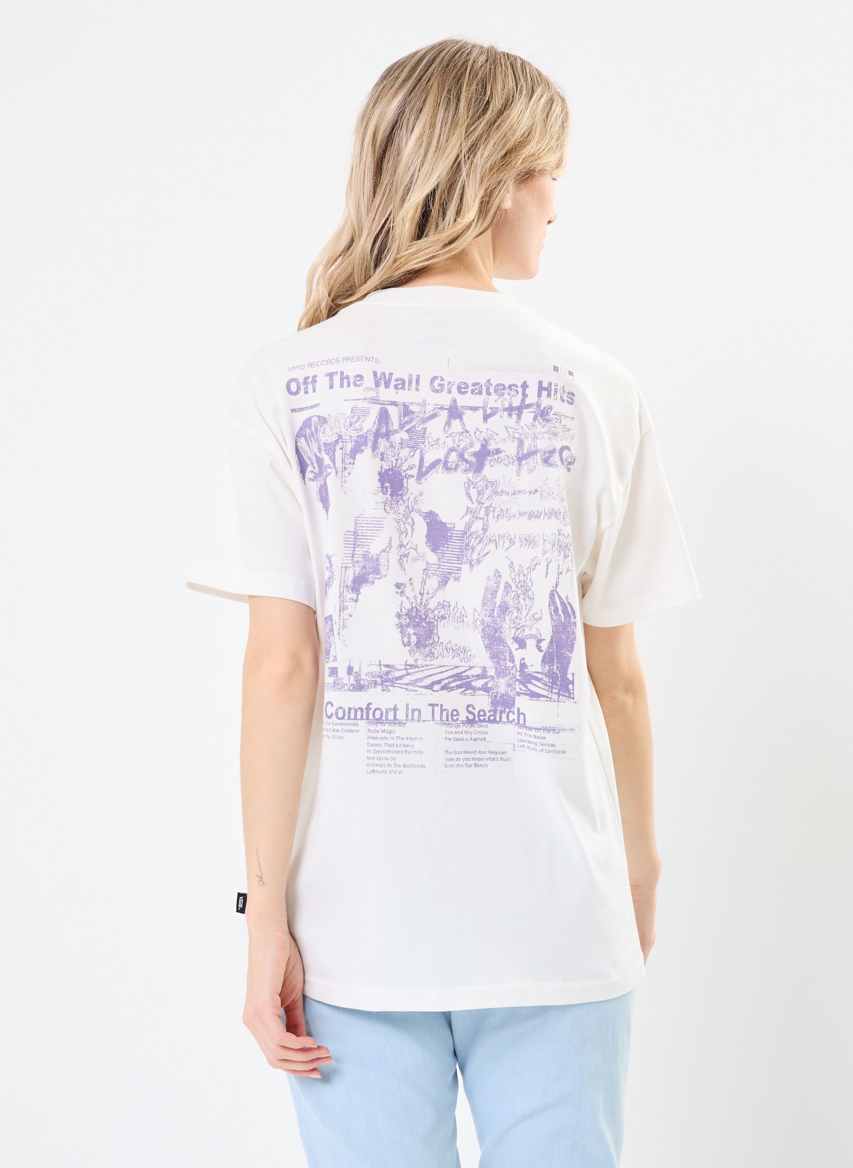 Tee-shirts manches courtes Firemade Oversized SS femme blanc Vans Tee-shirts manches courtes Firemade Oversized SS femme blanc MARSHMALLOW