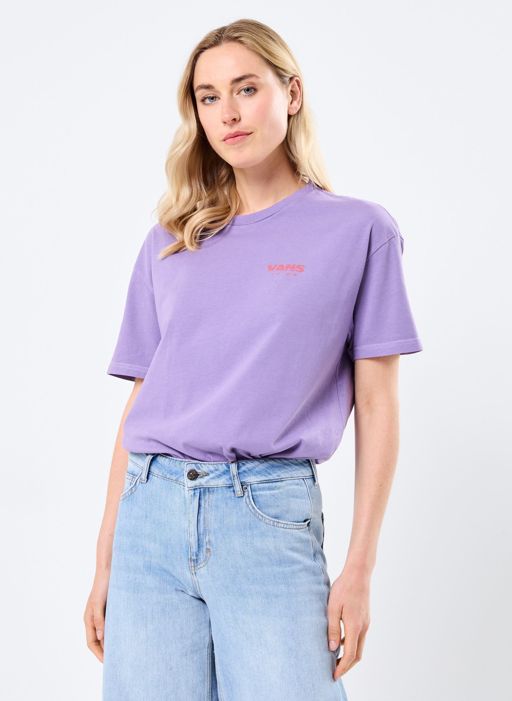 Tee-shirts manches courtes Suspension Oversized SS femme violet Vans Tee-shirts manches courtes Suspension Oversized SS femme violet PURPLE HAZE