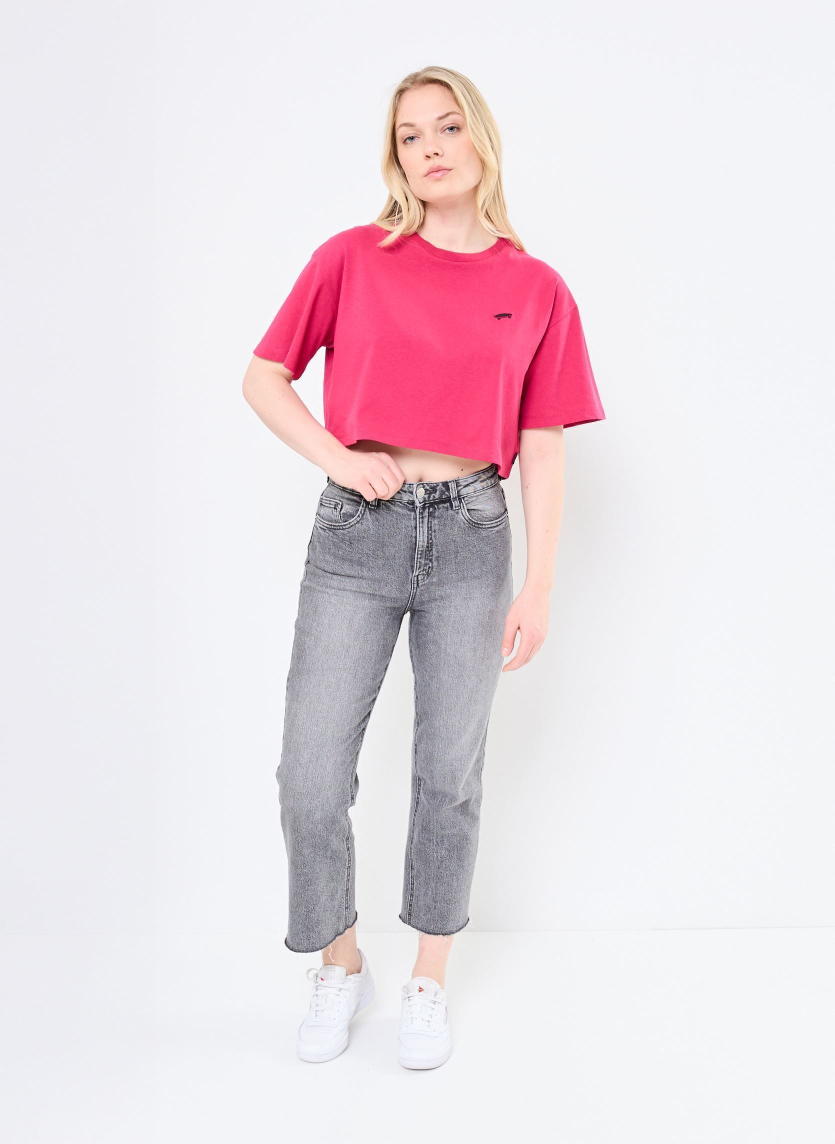 Tee-shirts manches courtes W SALTON RELAX CROP SS femme rose Vans Tee-shirts manches courtes W SALTON RELAX CROP SS femme rose CHERRIES JUBILEE