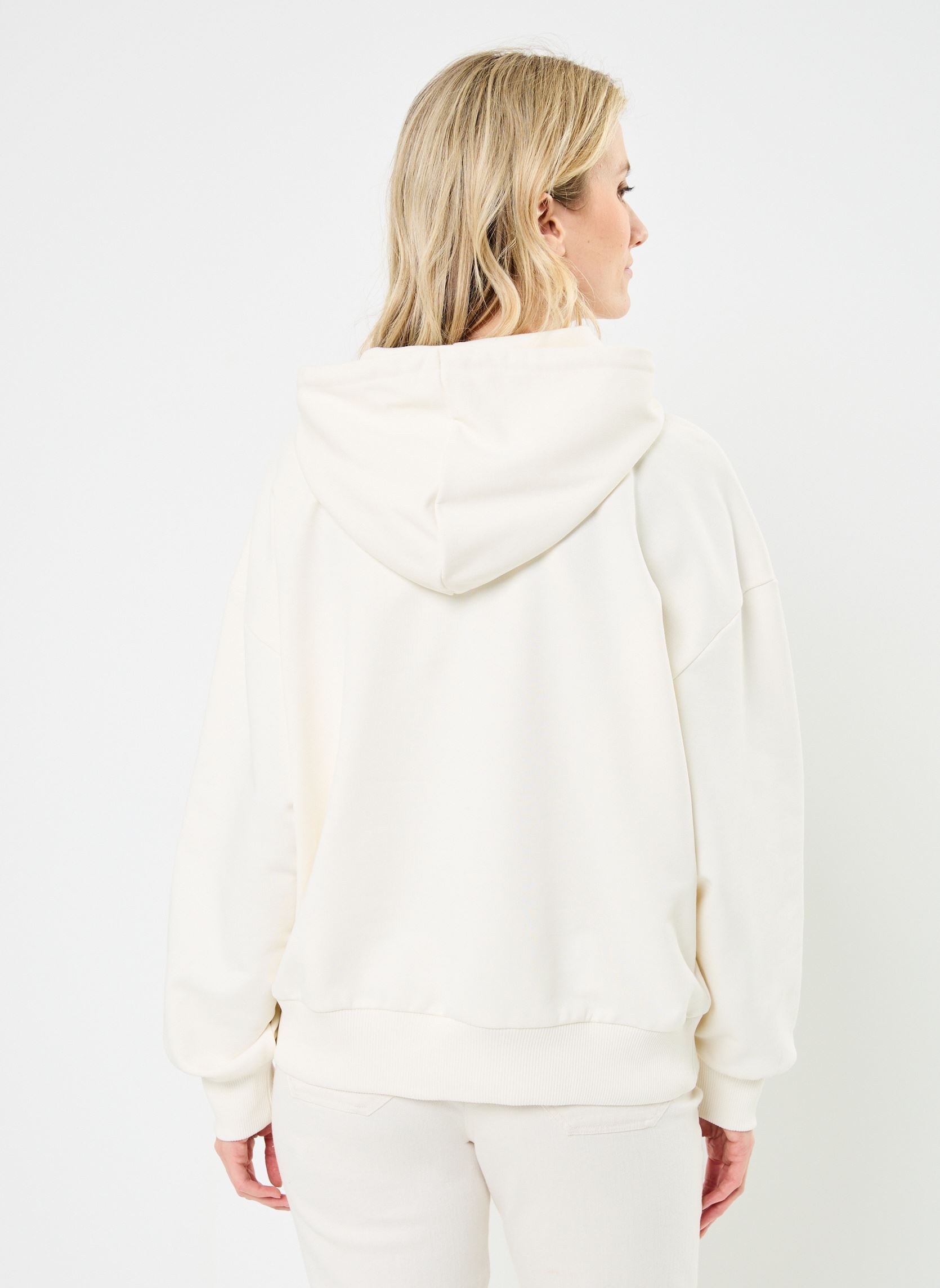 Kapuzenpullover COSMIC RAY RETRO FIT PO damen weiß Vans Kapuzenpullover COSMIC RAY RETRO FIT PO damen weiß MARSHMALLOW