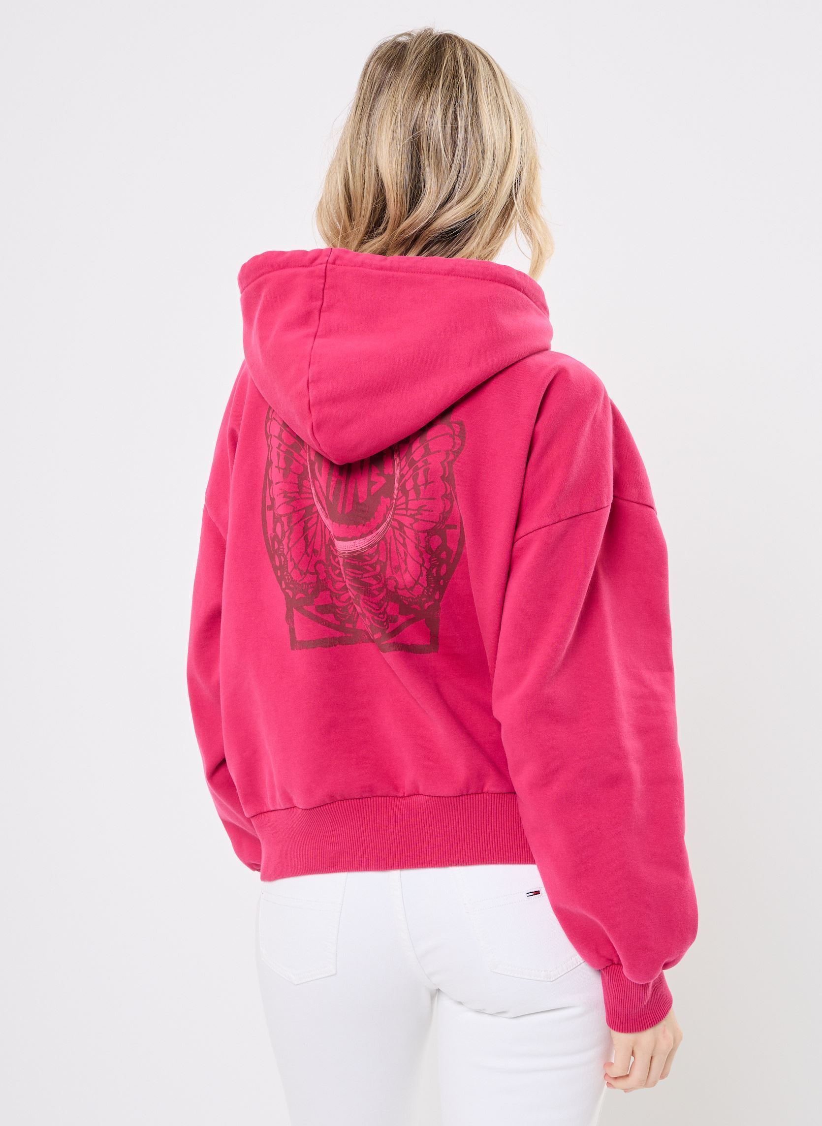 Jersey con capucha ETHEREAL RETRO FIT PO mujer rosa Vans Jersey con capucha ETHEREAL RETRO FIT PO mujer rosa CHERRIES JUBILEE