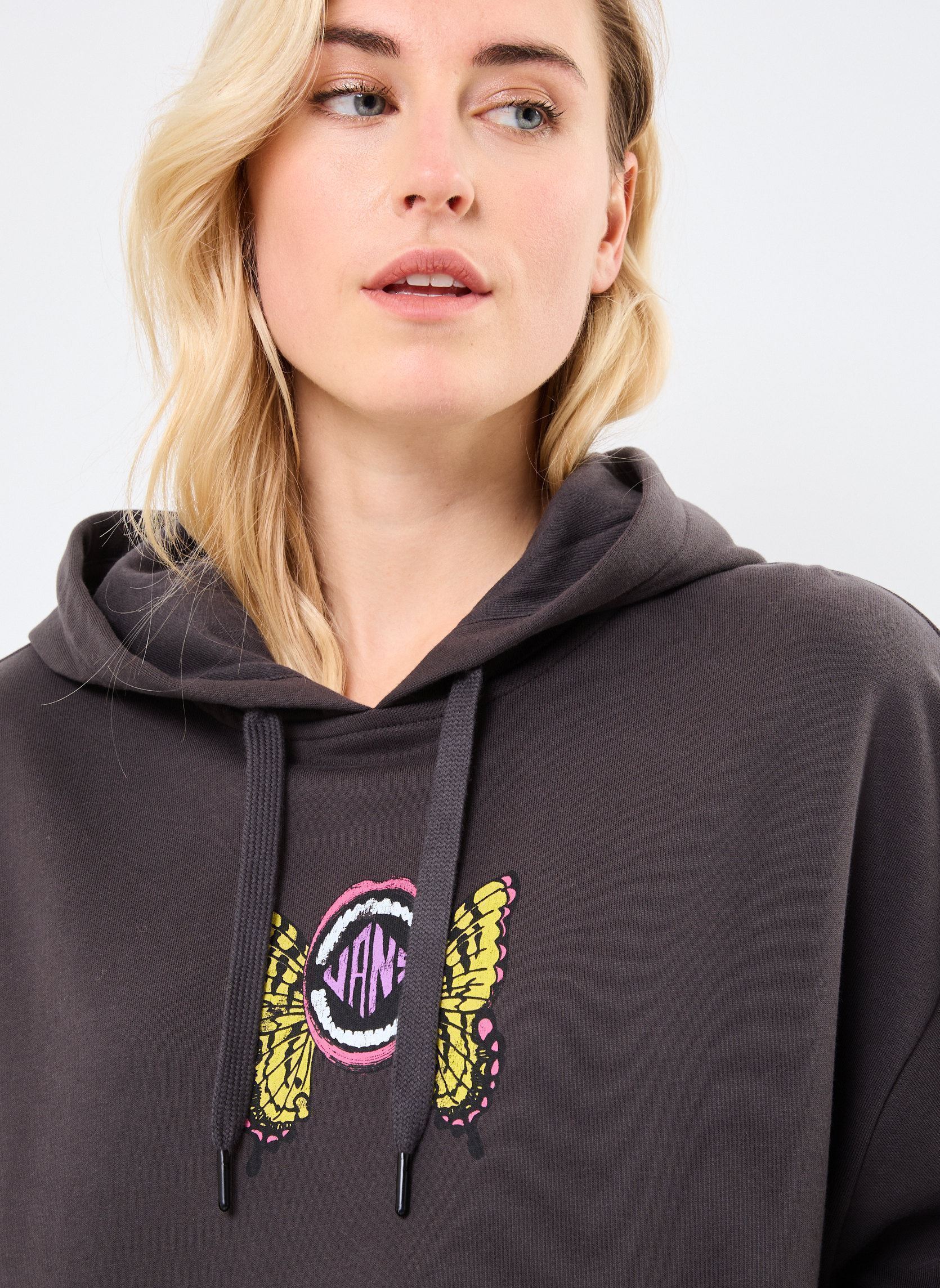 Sweats à capuche ETHEREAL OS PO femme noir Vans Sweats à capuche ETHEREAL OS PO femme noir BLACK