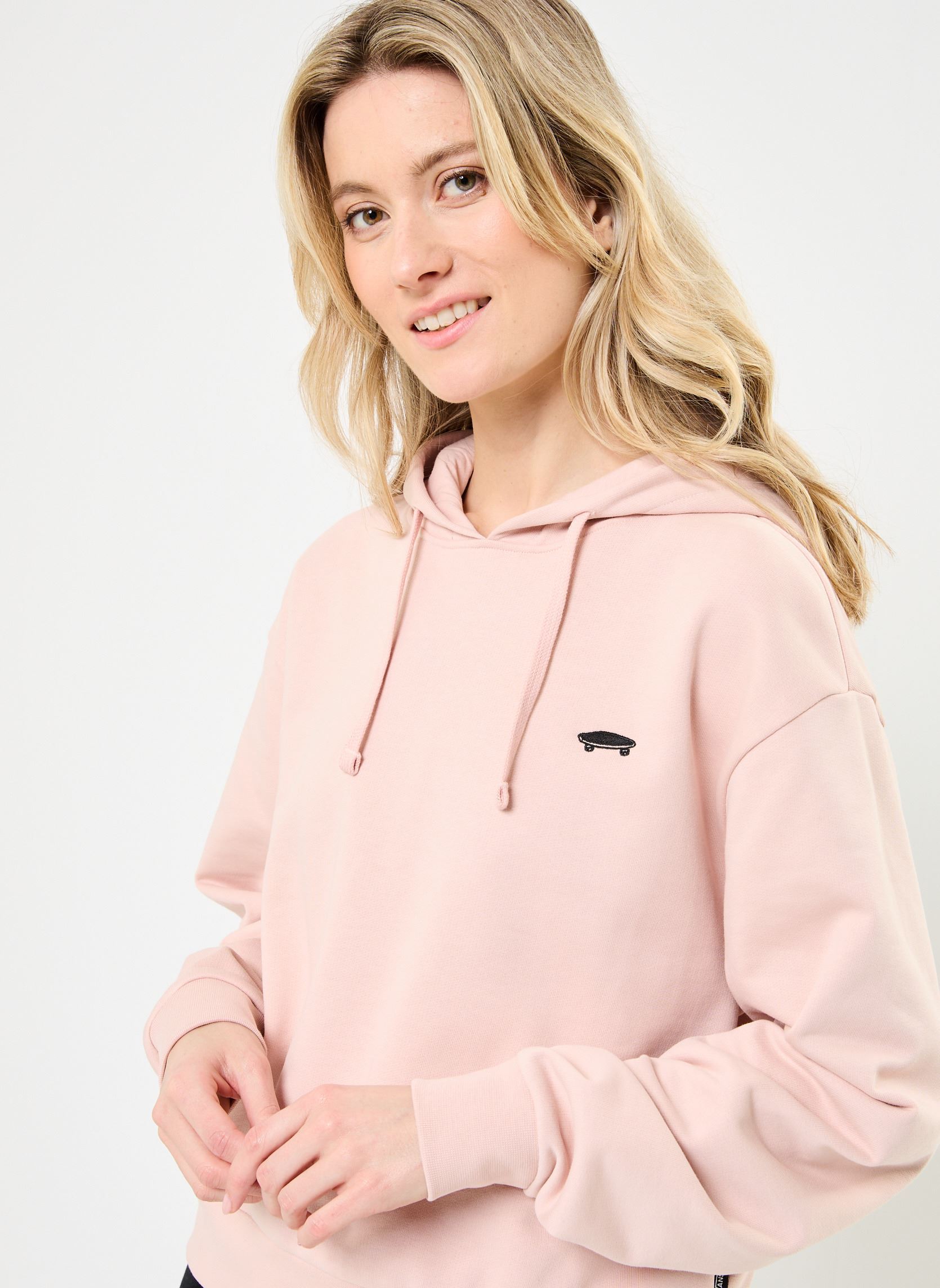 Sweats à capuche W SALTON RLX FT PO femme rose Vans Sweats à capuche W SALTON RLX FT PO femme rose SEPIA ROSE