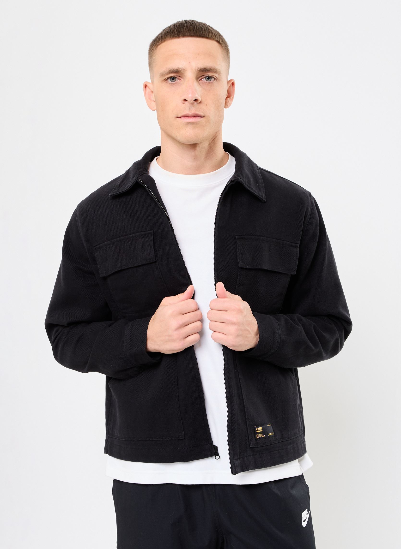 Vêtements Vans McAvoy Zip Station Jacket pour Accessoires