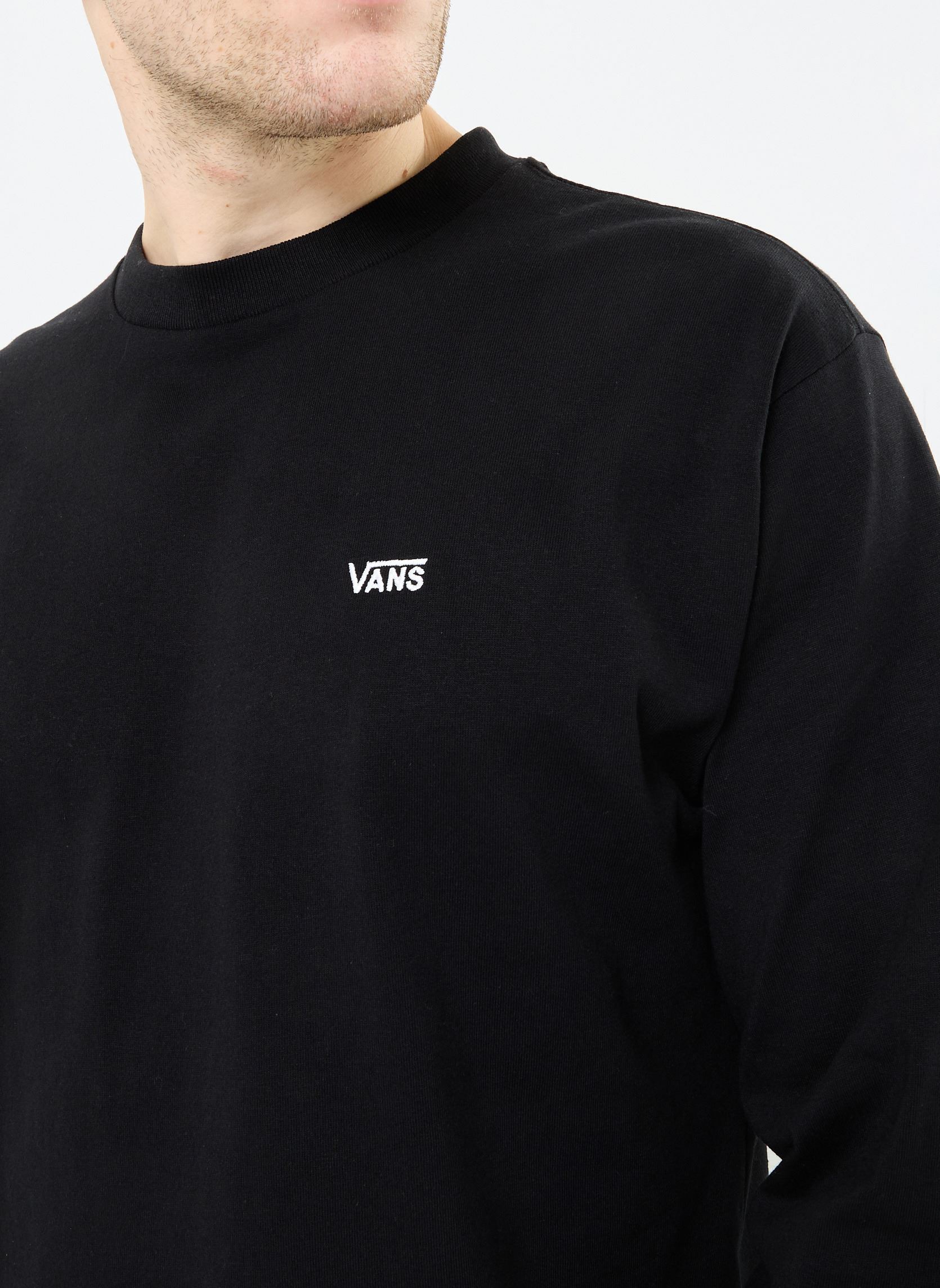 T-Shirts LEFT CHEST II LOOSE LS herren schwarz Vans T-Shirts LEFT CHEST II LOOSE LS herren schwarz BLACK