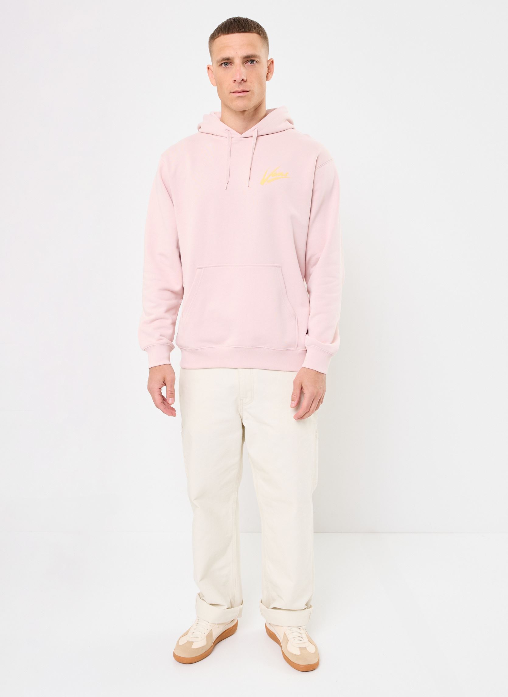 Sweats à capuche DETTORI II LOOSE FT PO homme rose Vans Sweats à capuche DETTORI II LOOSE FT PO homme rose SEPIA ROSE