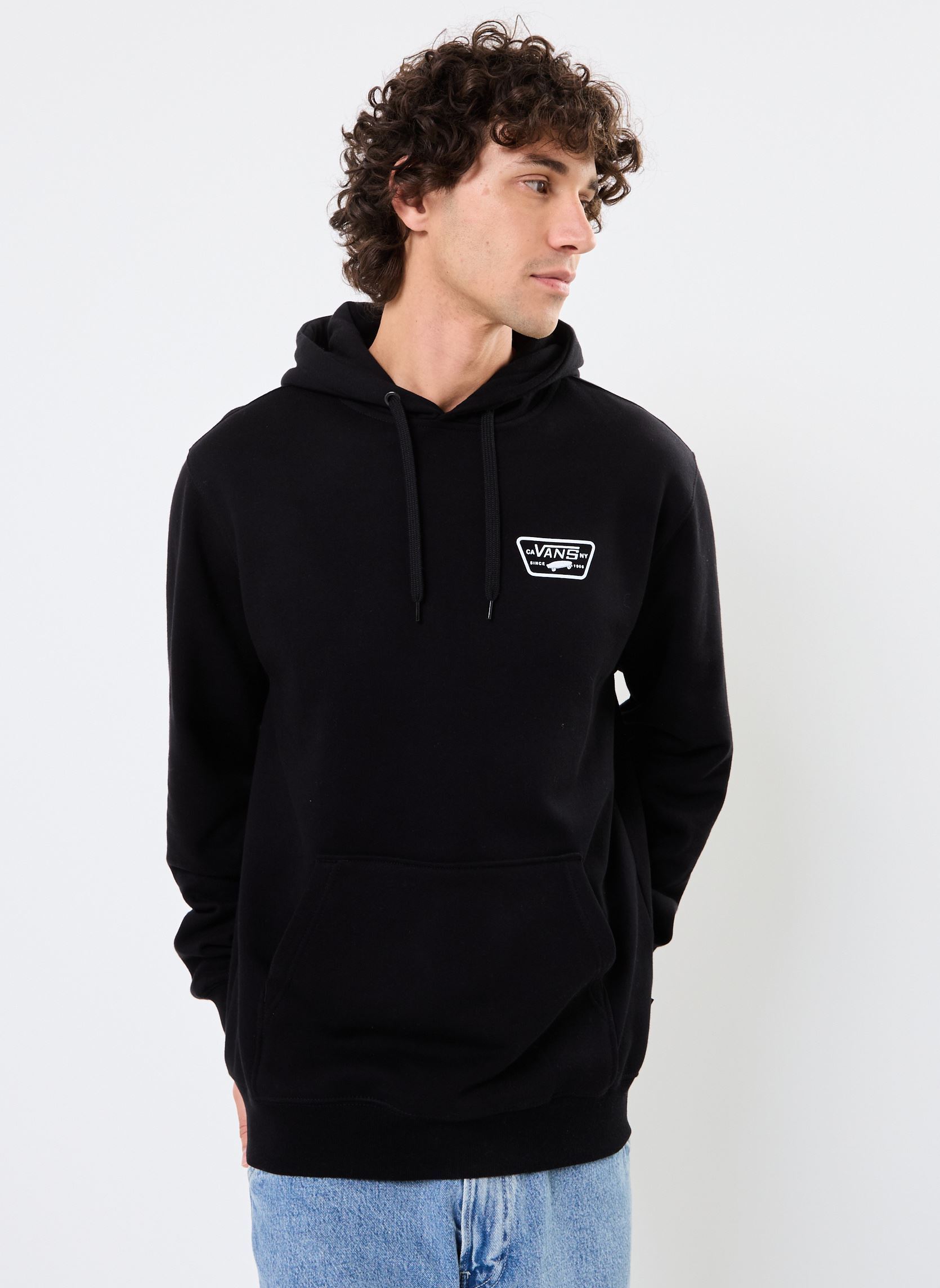 Hoodies Full Patch Pullover heren zwart Vans Hoodies Full Patch Pullover heren zwart BLACK