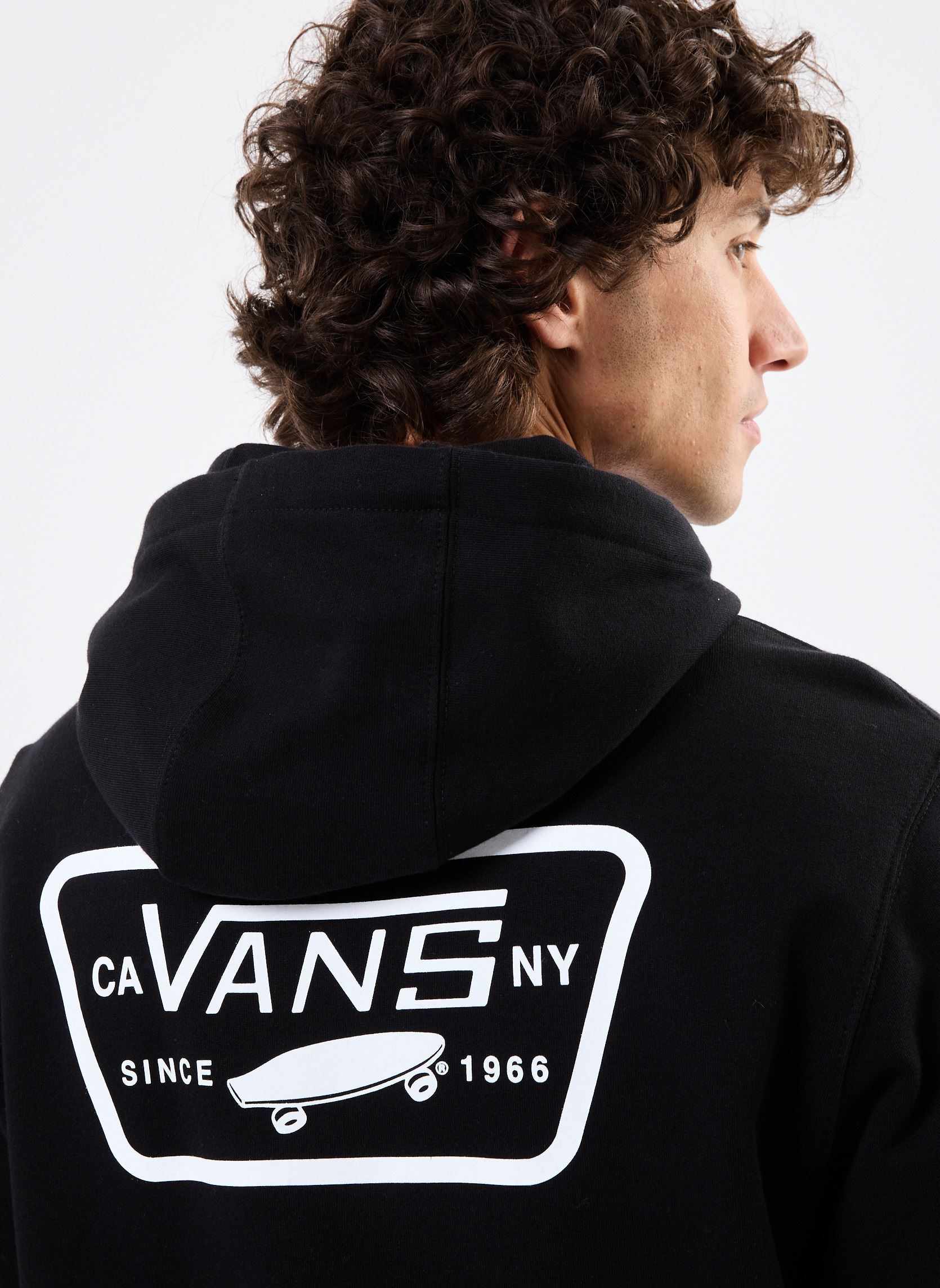 Hoodies Full Patch Pullover heren zwart Vans Hoodies Full Patch Pullover heren zwart BLACK