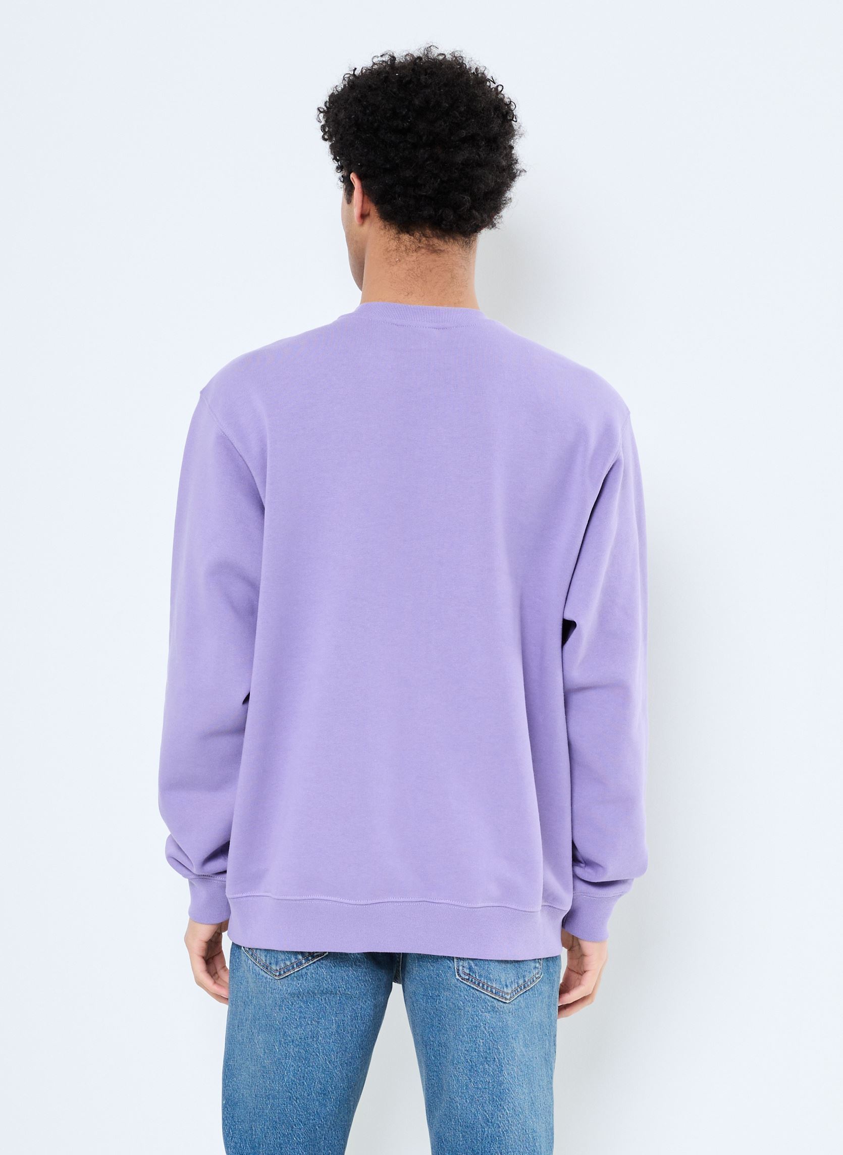 Sweats LEFT CHEST II LOOSE CREW homme violet Vans Sweats LEFT CHEST II LOOSE CREW homme violet PURPLE HAZE