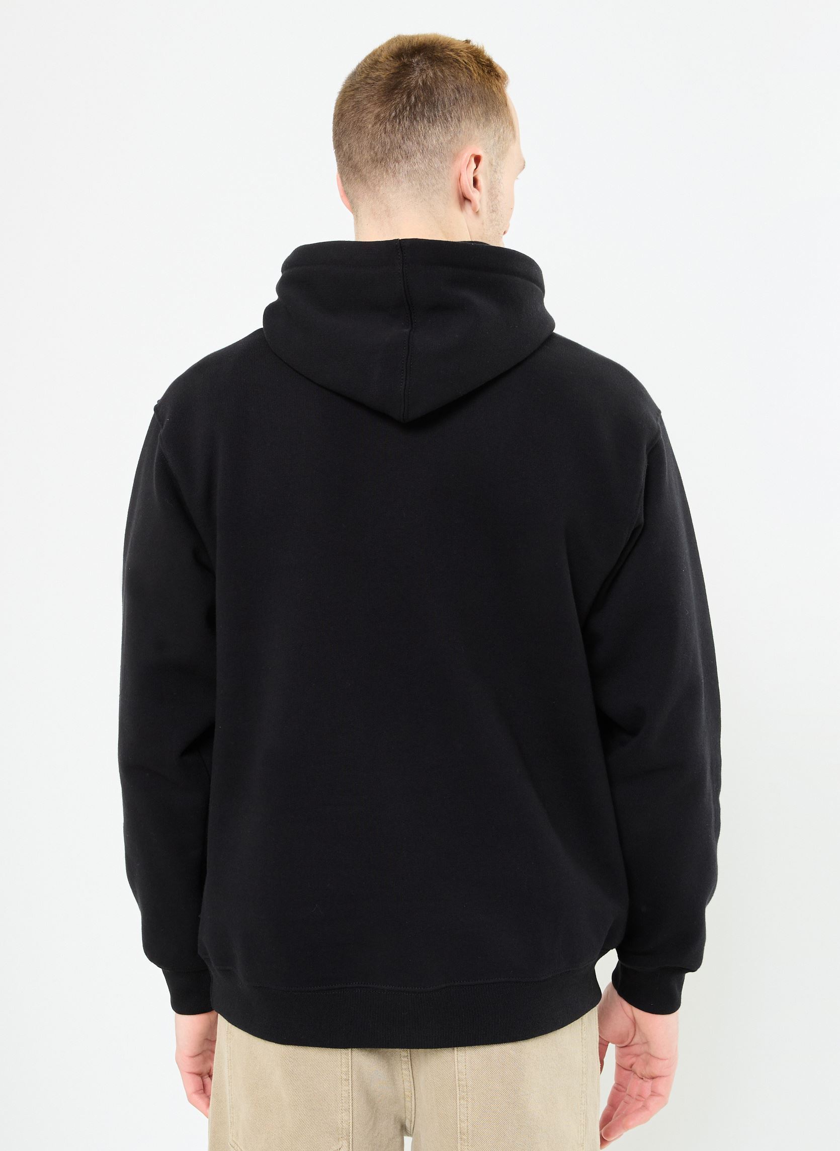 Jersey con capucha LEFT CHEST II LOOSE PO hombre negro Vans Jersey con capucha LEFT CHEST II LOOSE PO hombre negro BLACK