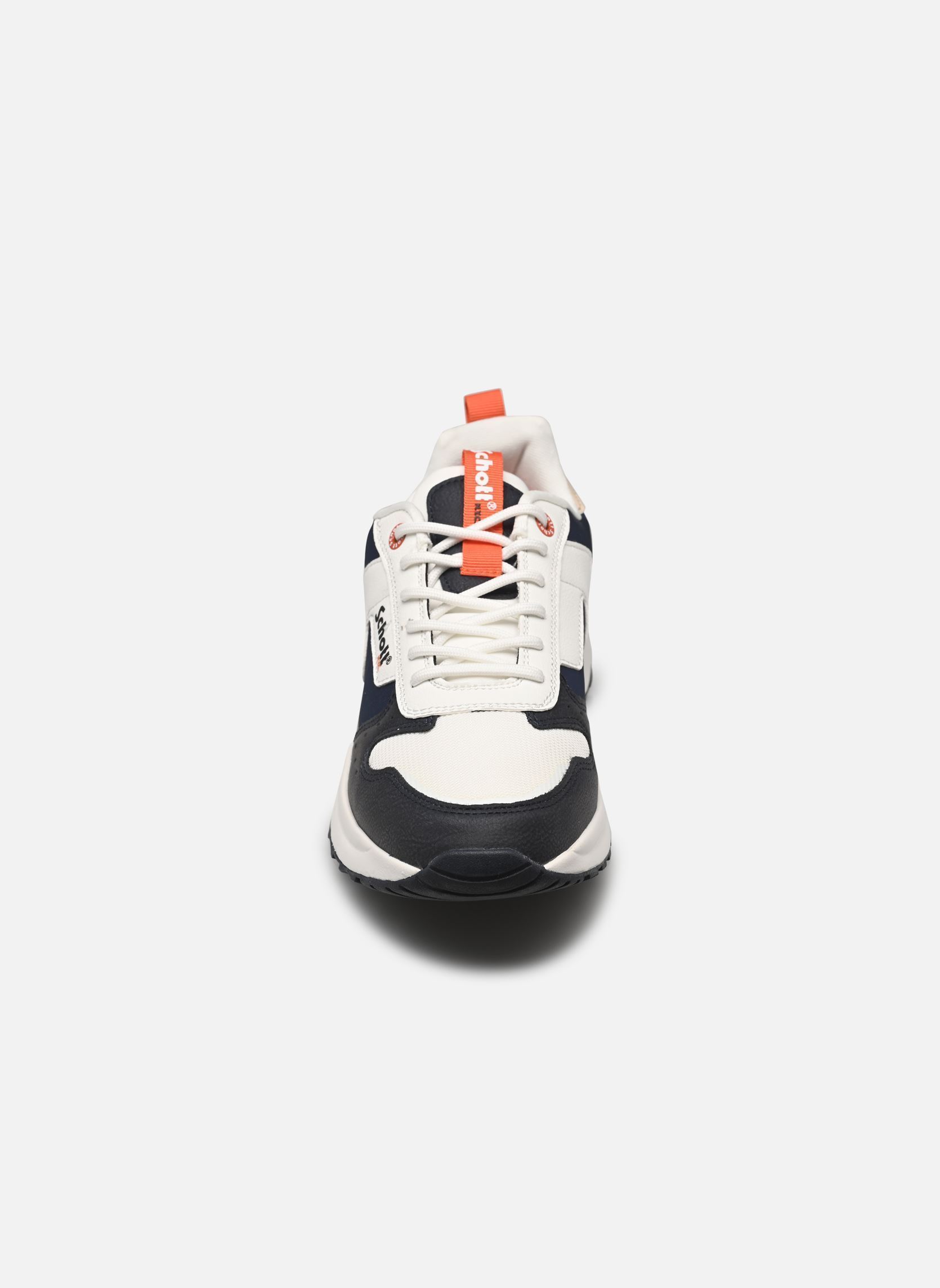 Sneakers MAKIM heren blauw Schott Sneakers MAKIM heren blauw White / Blue