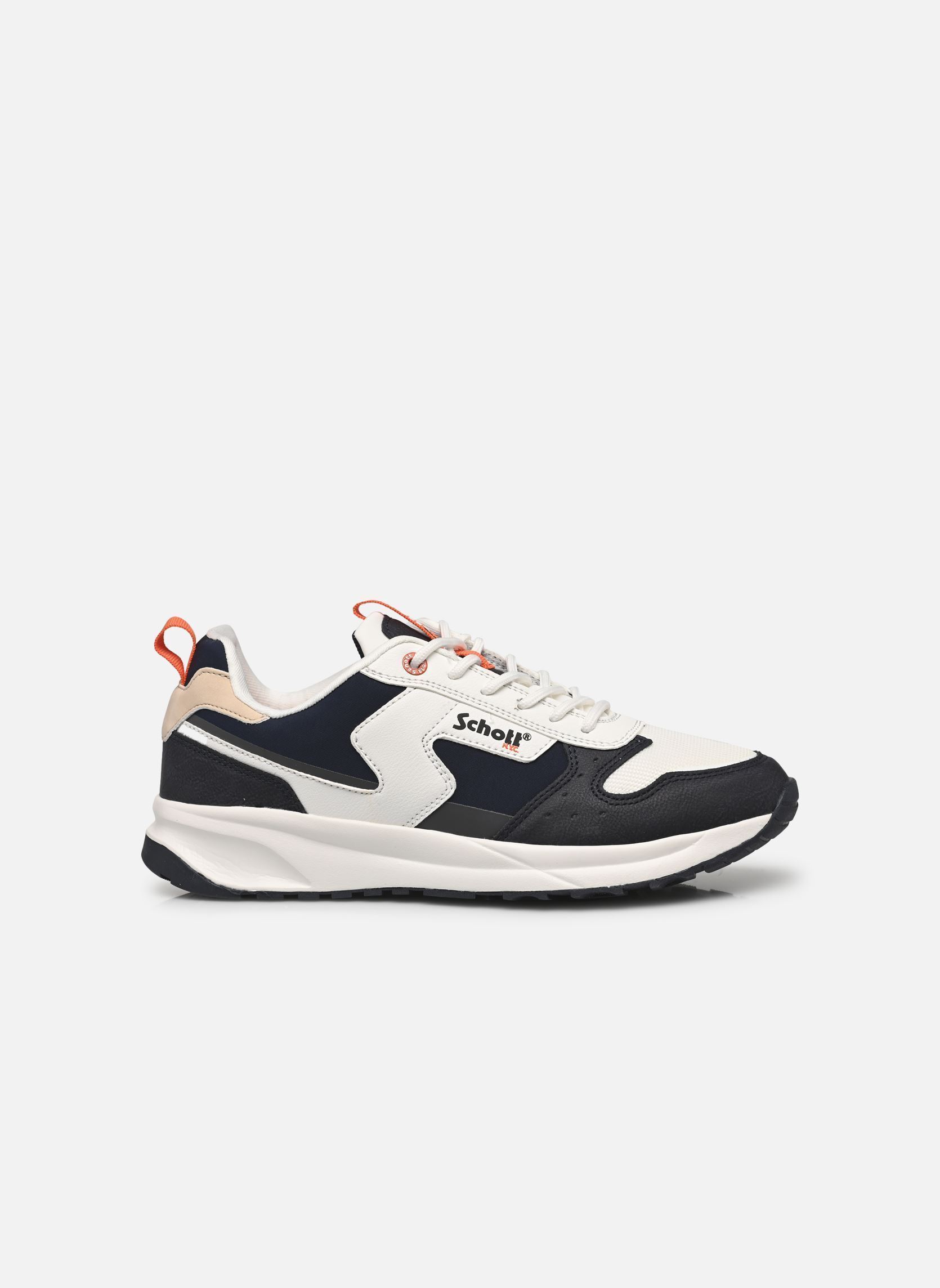 Sneakers MAKIM heren blauw Schott Sneakers MAKIM heren blauw White / Blue