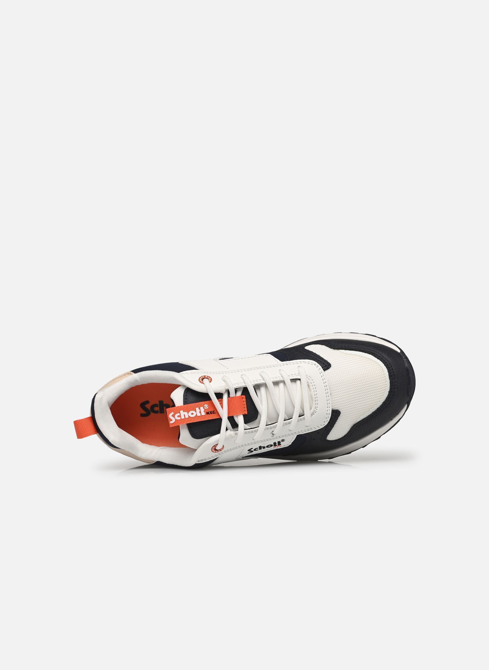 Sneakers MAKIM heren blauw Schott Sneakers MAKIM heren blauw White / Blue