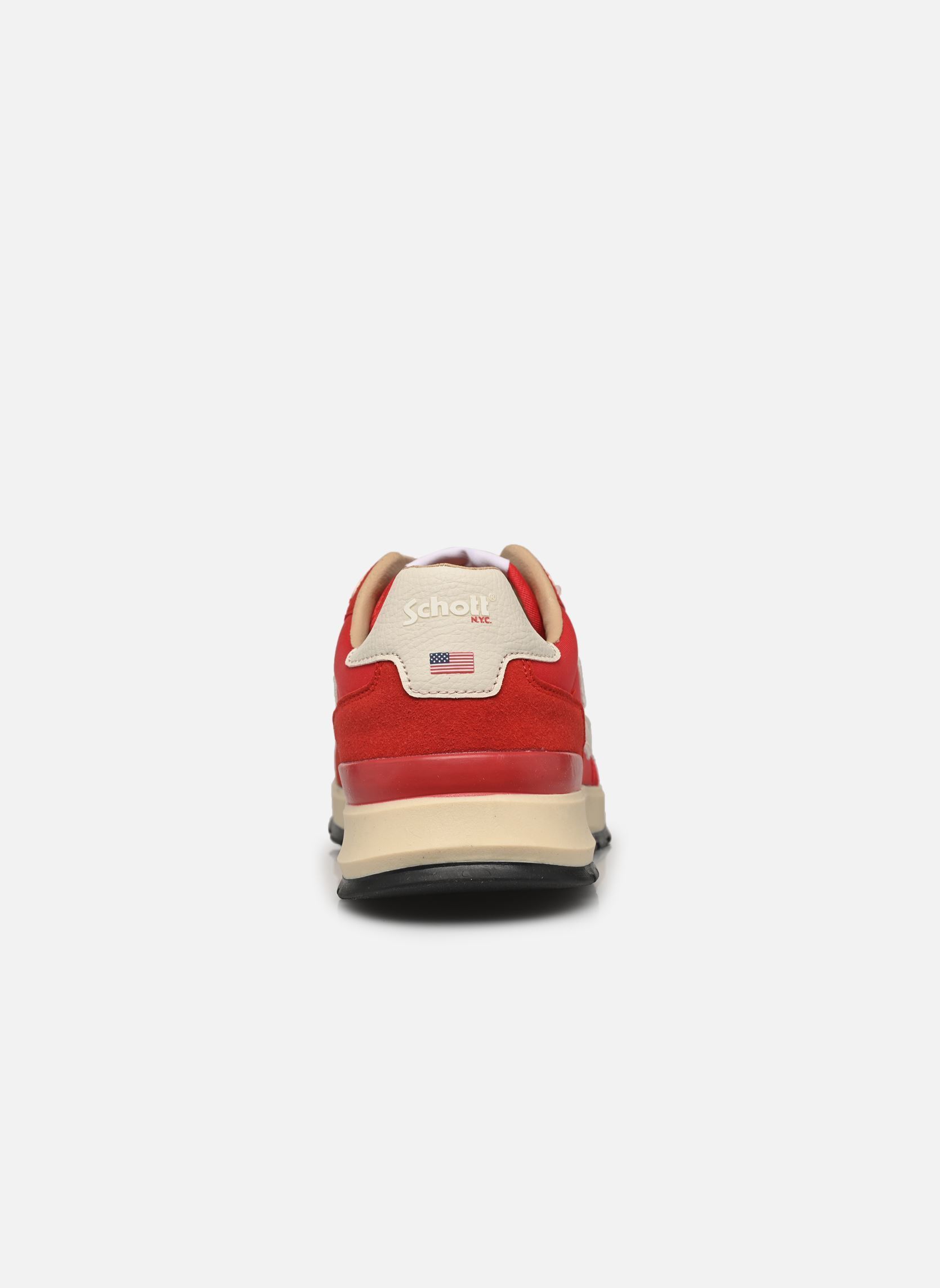 Sneakers DORIAN-M heren rood Schott Sneakers DORIAN-M heren rood Red