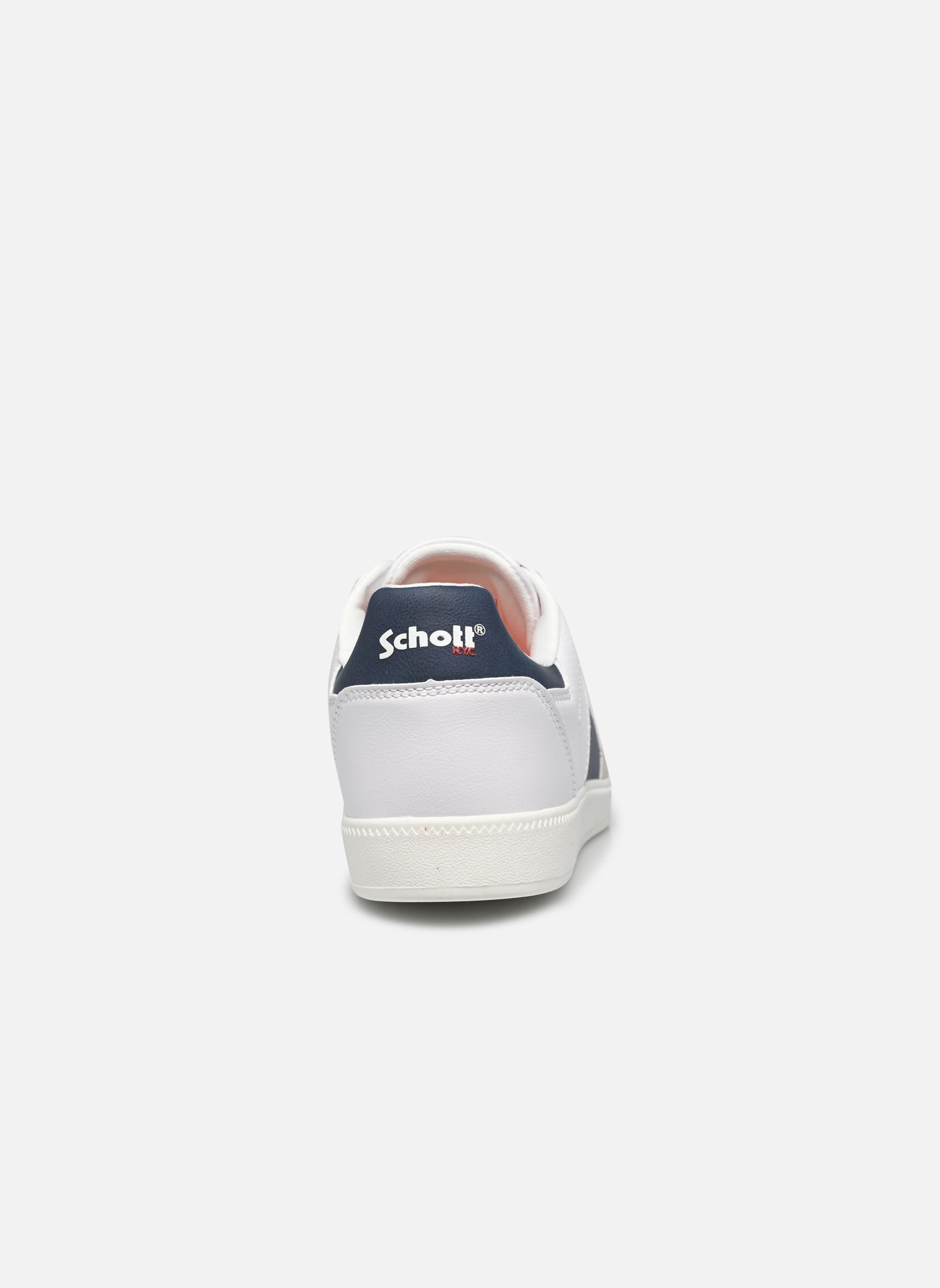 Baskets FOSTER-M homme blanc Schott Baskets FOSTER-M homme blanc White / Navy
