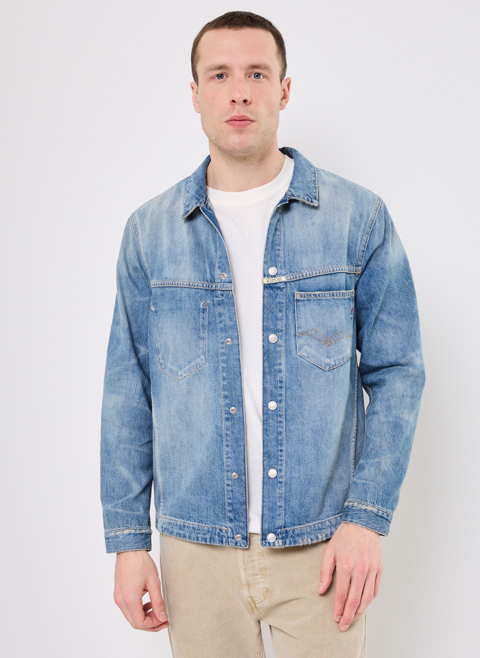 Vêtements Replay blouson RELAXED REGULAR pour Accessoires