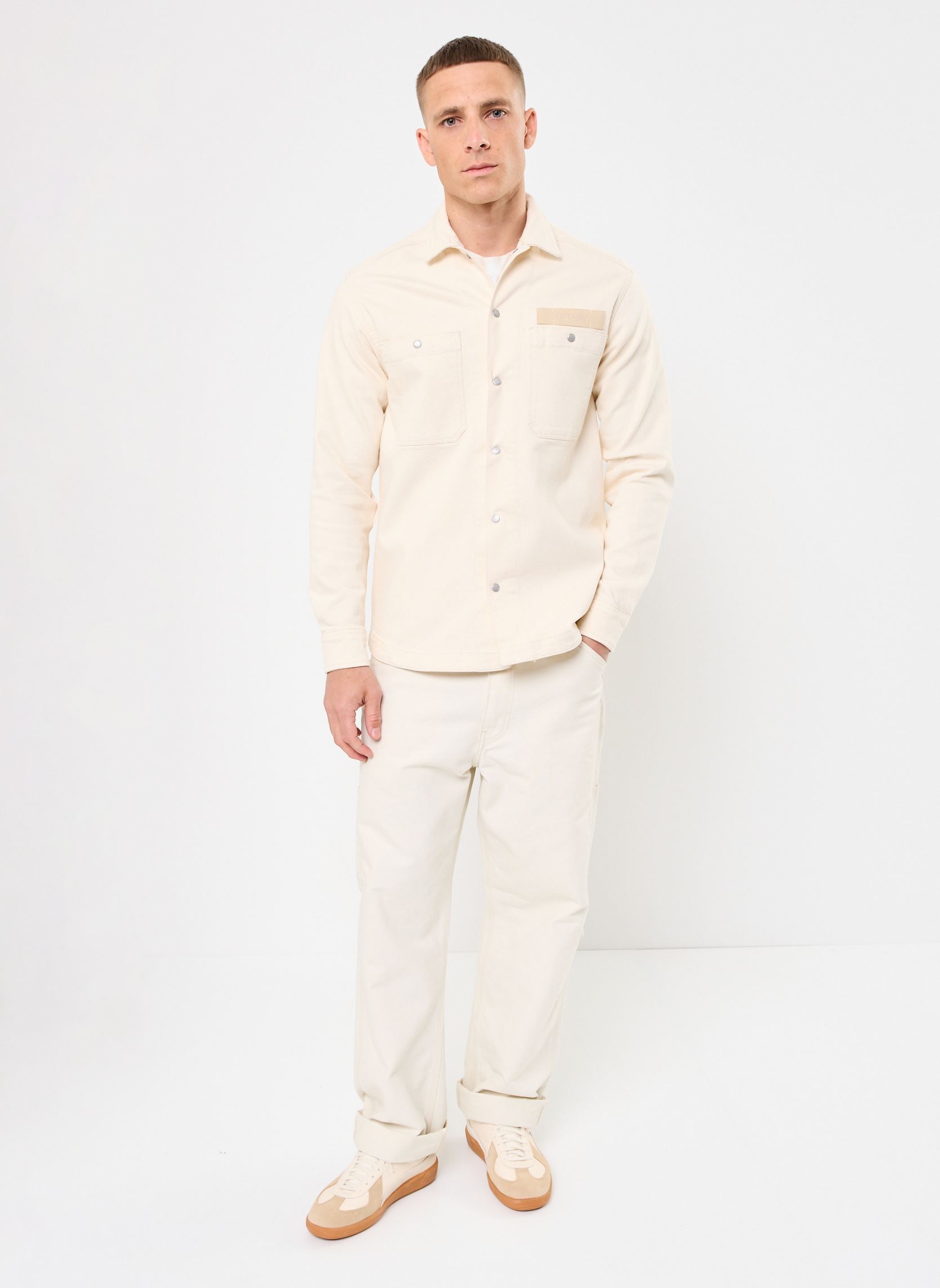 Hemden chemise RELAXED herren weiß Replay Hemden chemise RELAXED herren weiß ECRU