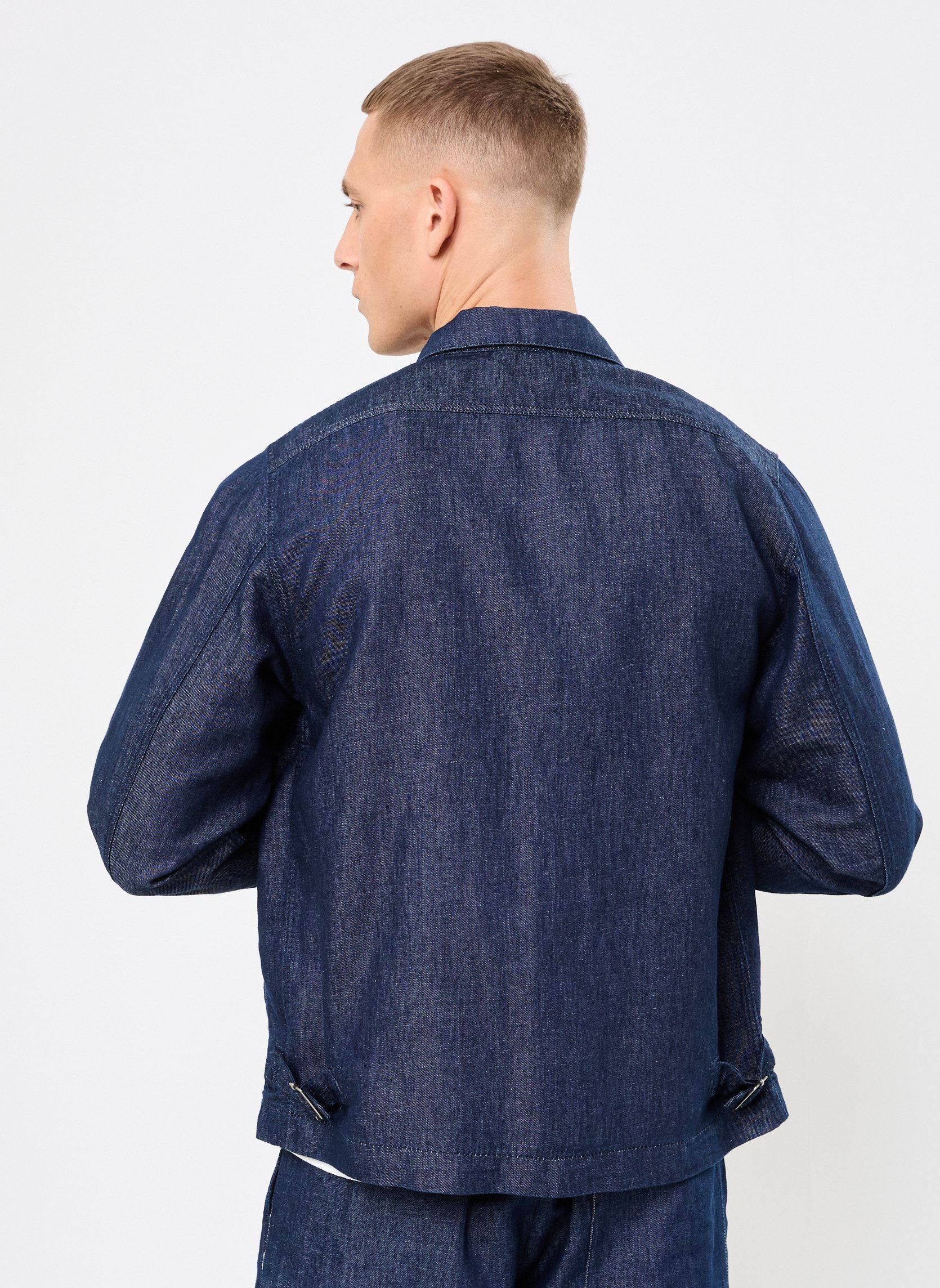 Vestes en jean blouson REGULAR homme bleu Replay Vestes en jean blouson REGULAR homme bleu DARK BLUE