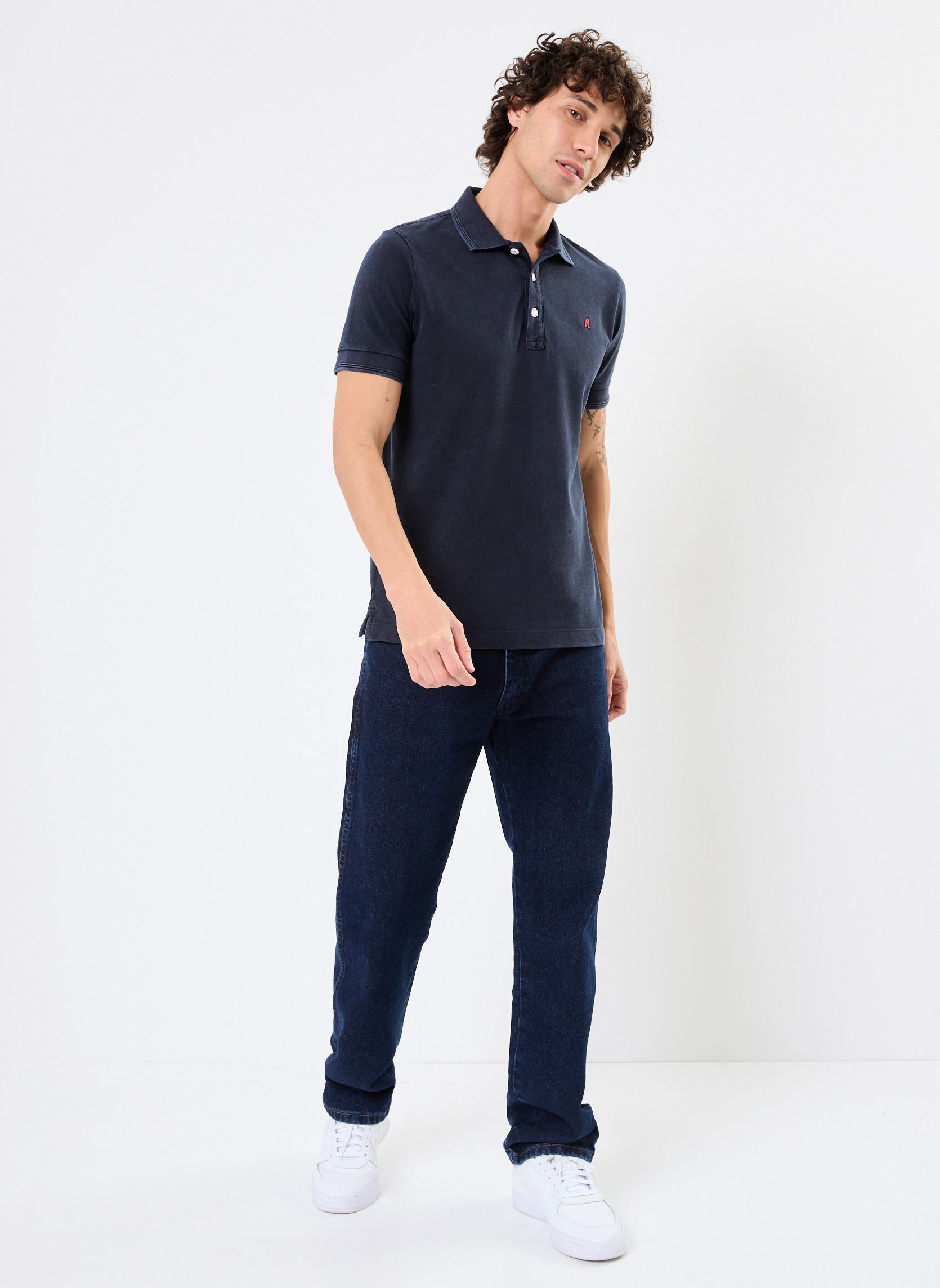 Kurzarm-Poloshirts Polo PIQUET REGULAR_SLIM herren schwarz Replay Kurzarm-Poloshirts Polo PIQUET REGULAR_SLIM herren schwarz BLACK DELAVÈ