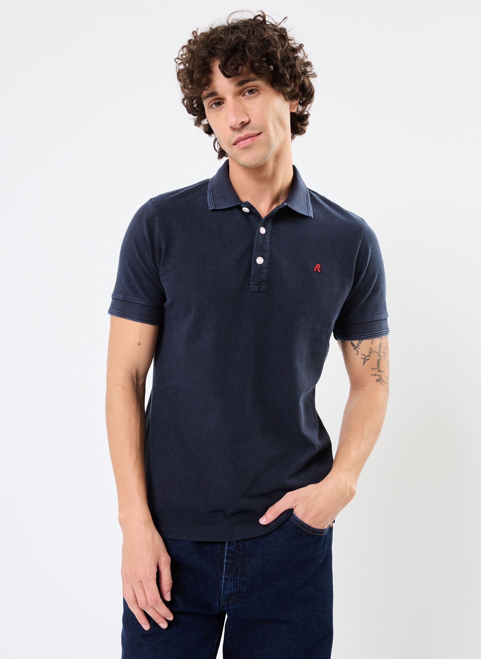 Vêtements Replay Polo PIQUET REGULAR SLIM pour Accessoires