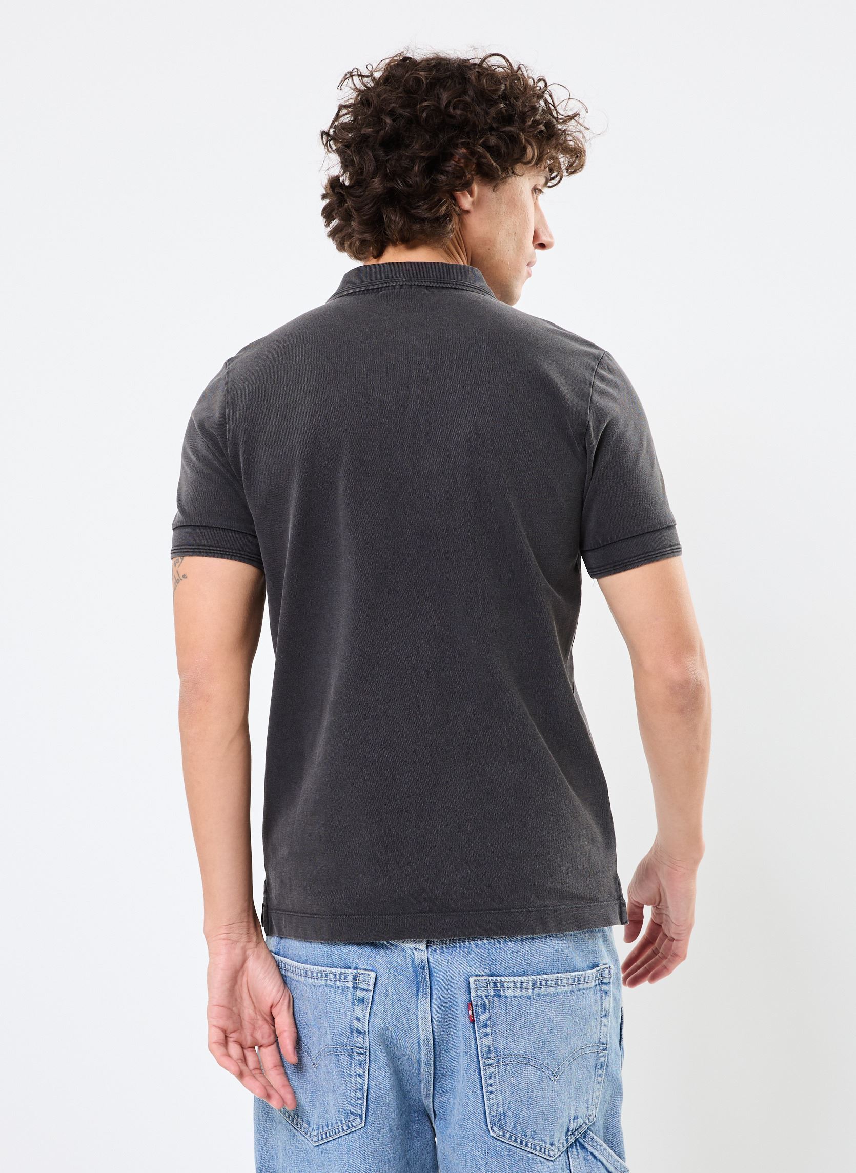 Korte mouwen polo's Polo PIQUET REGULAR_SLIM heren zwart Replay Korte mouwen polo's Polo PIQUET REGULAR_SLIM heren zwart BLACKBOARD