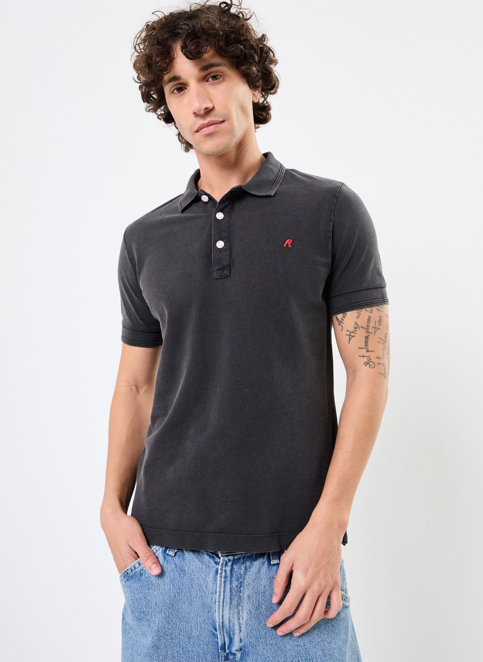 Vêtements Replay Polo PIQUET REGULAR SLIM pour Accessoires - vue 2