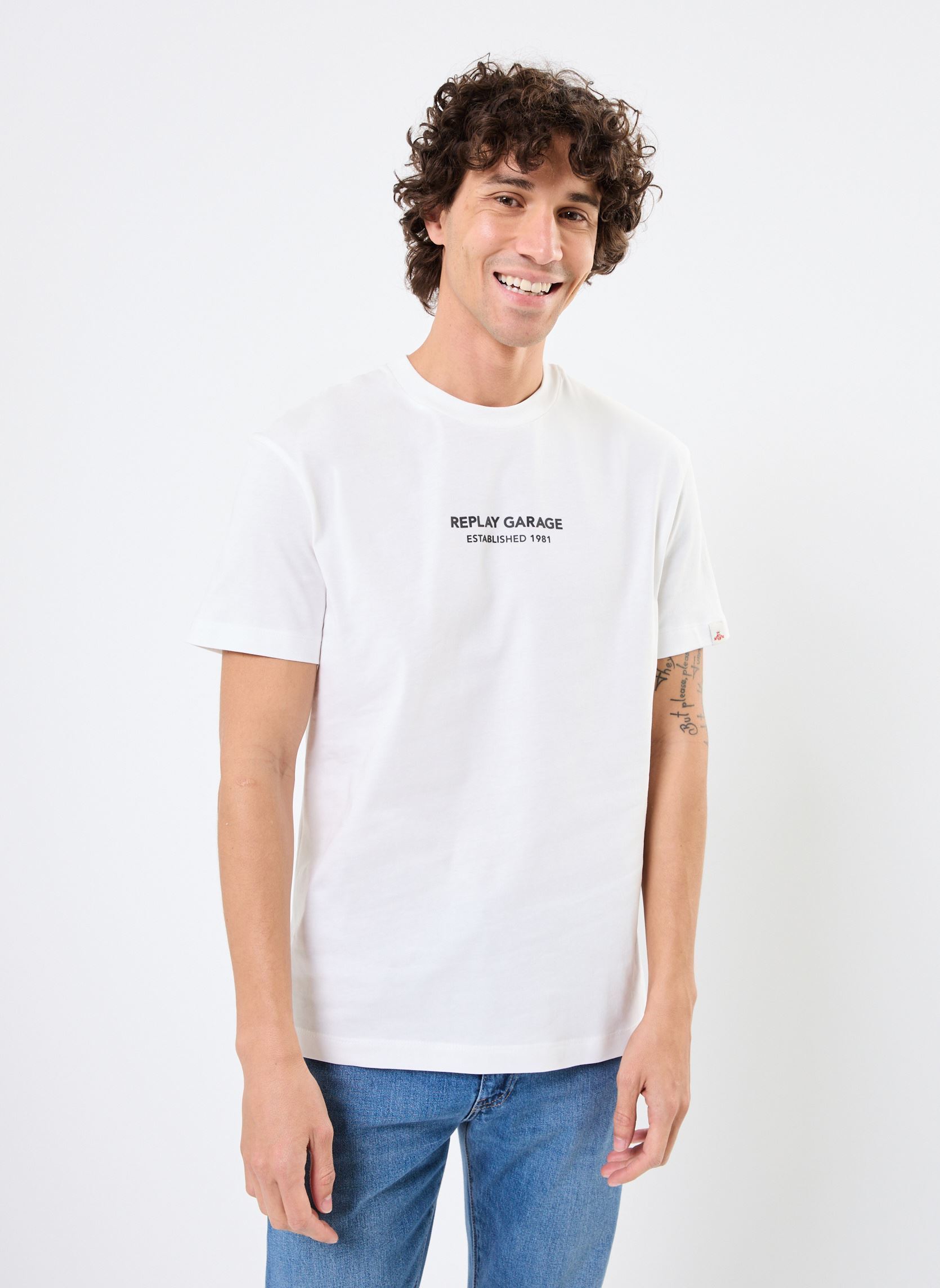 Vêtements Replay RELAXED T Shirt JERSEY pour Accessoires - vue 2