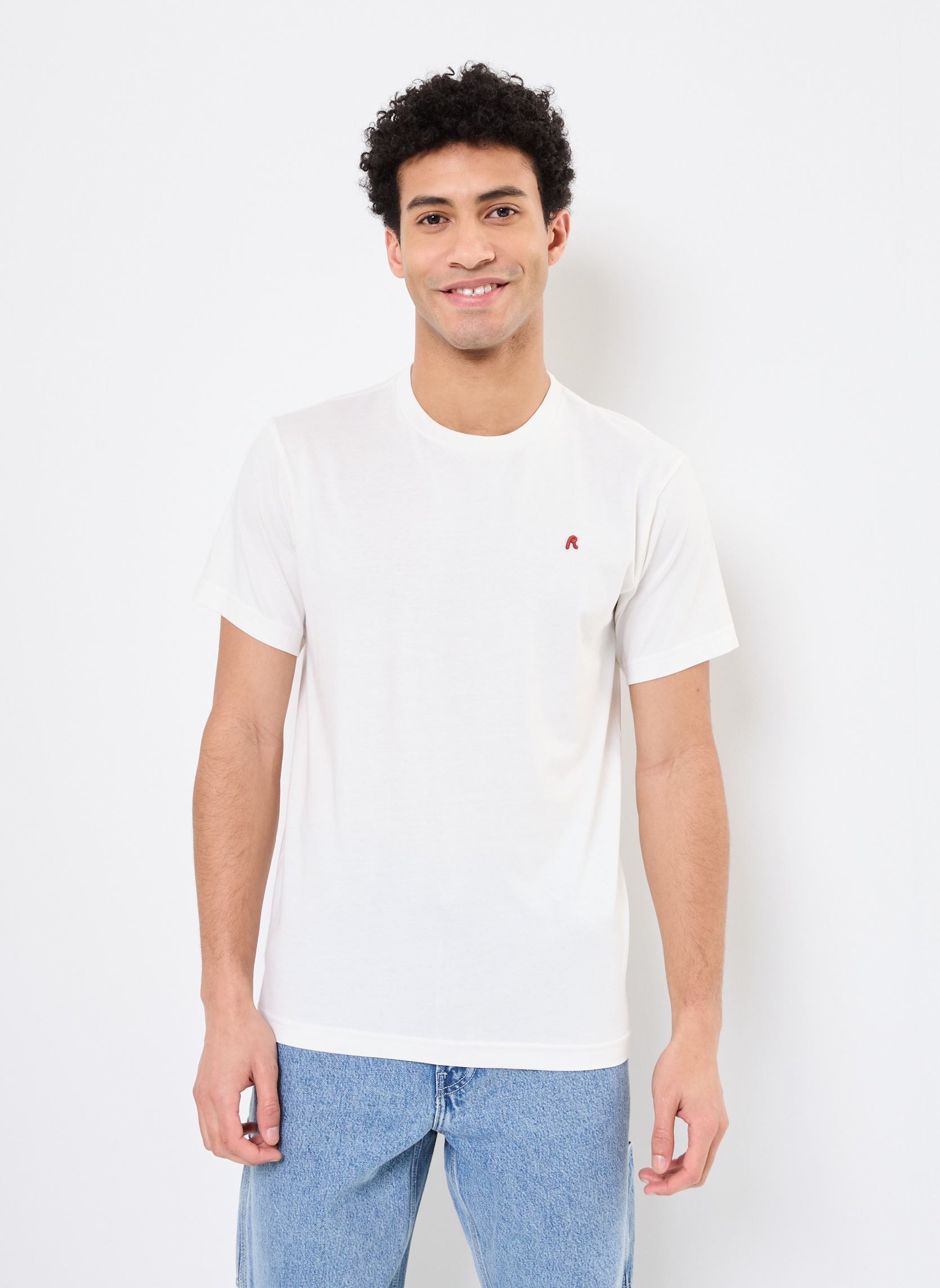 Vêtements Replay REGULAR T Shirt JERSEY LOGO pour Accessoires