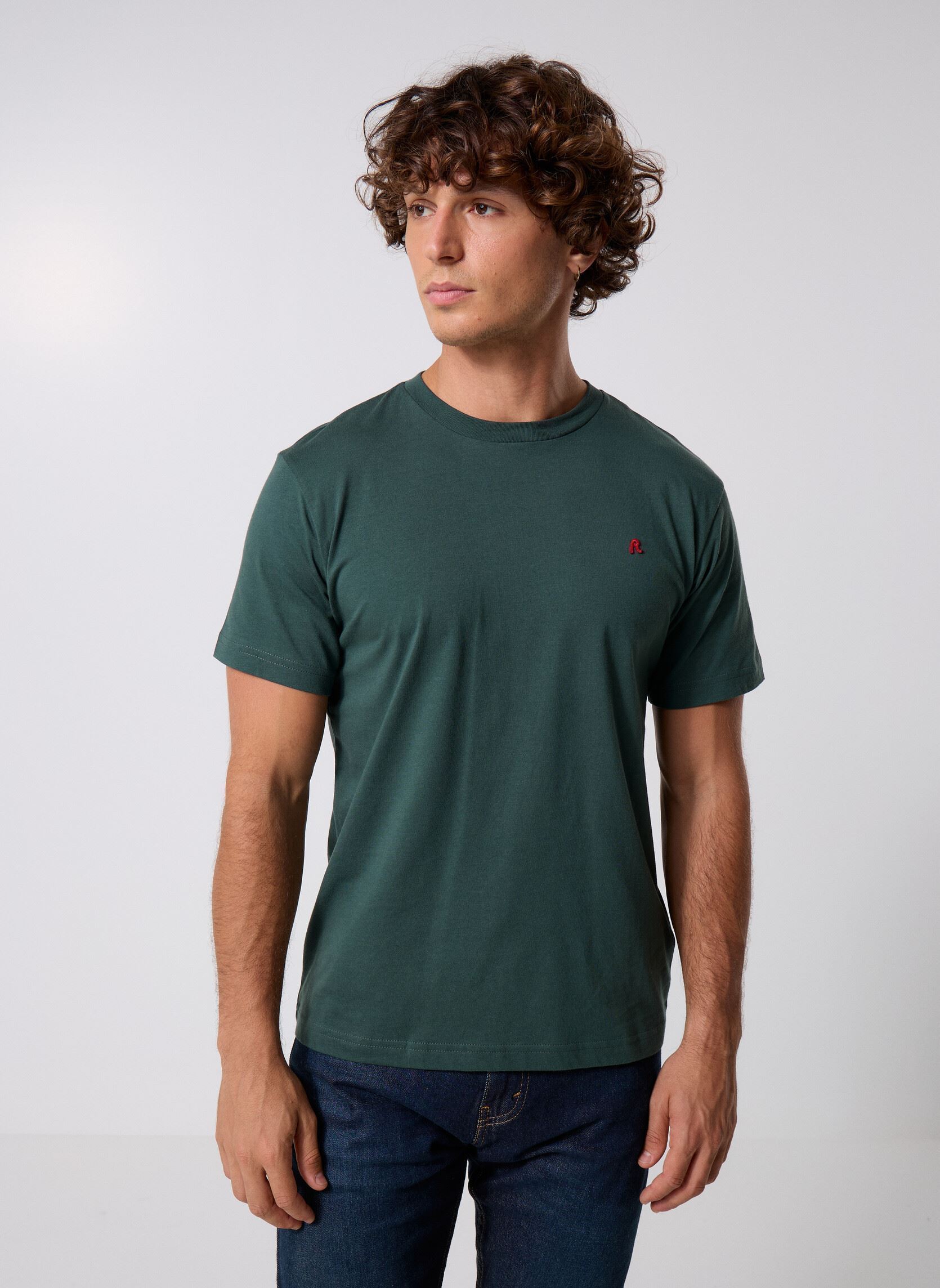 Vêtements Replay REGULAR T Shirt JERSEY LOGO pour Accessoires - vue 3