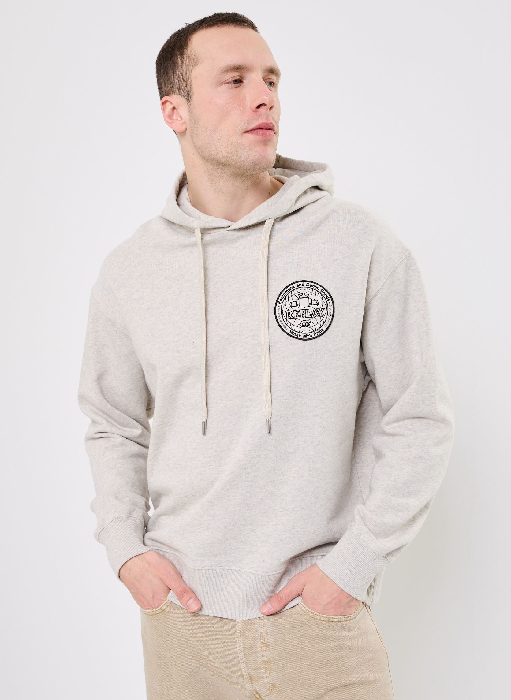 Vêtements Replay sweat RELAXED pour Accessoires