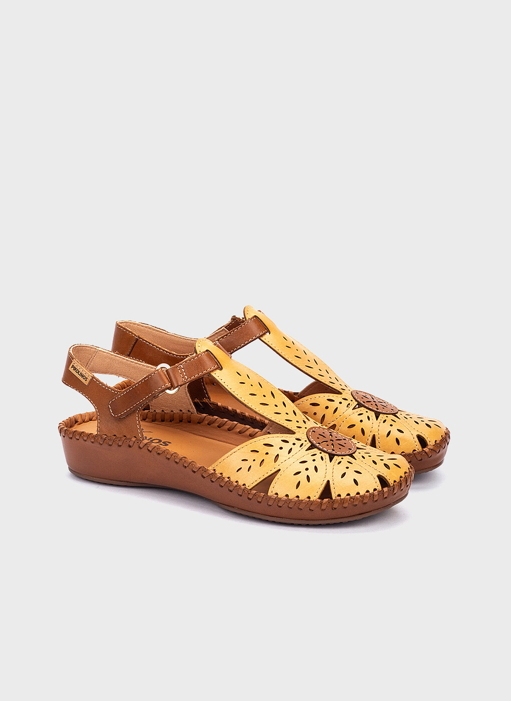 Sandales P. VALLARTA femme jaune Pikolinos Sandales P. VALLARTA femme jaune Jaune clair