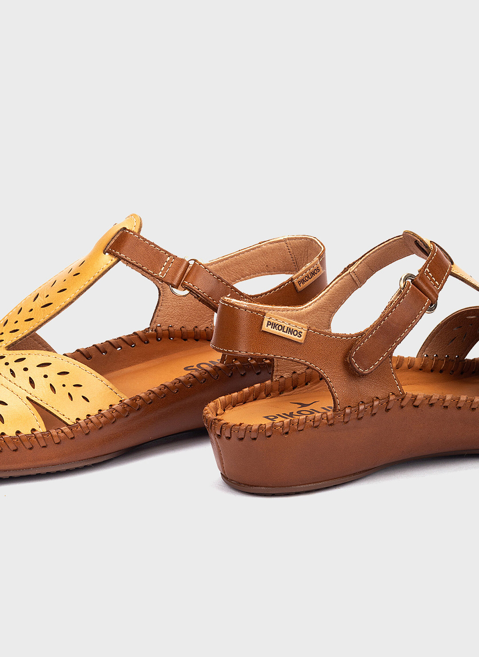 Sandales P. VALLARTA femme jaune Pikolinos Sandales P. VALLARTA femme jaune Jaune clair
