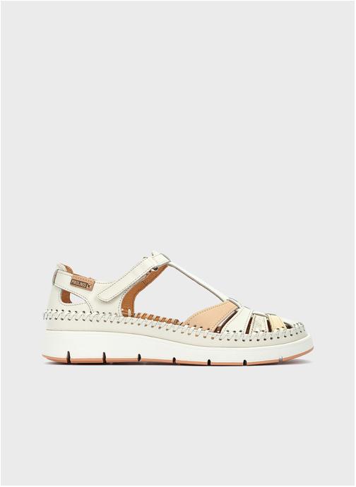 Pikolinos Sandales TENERIFE femme blanc