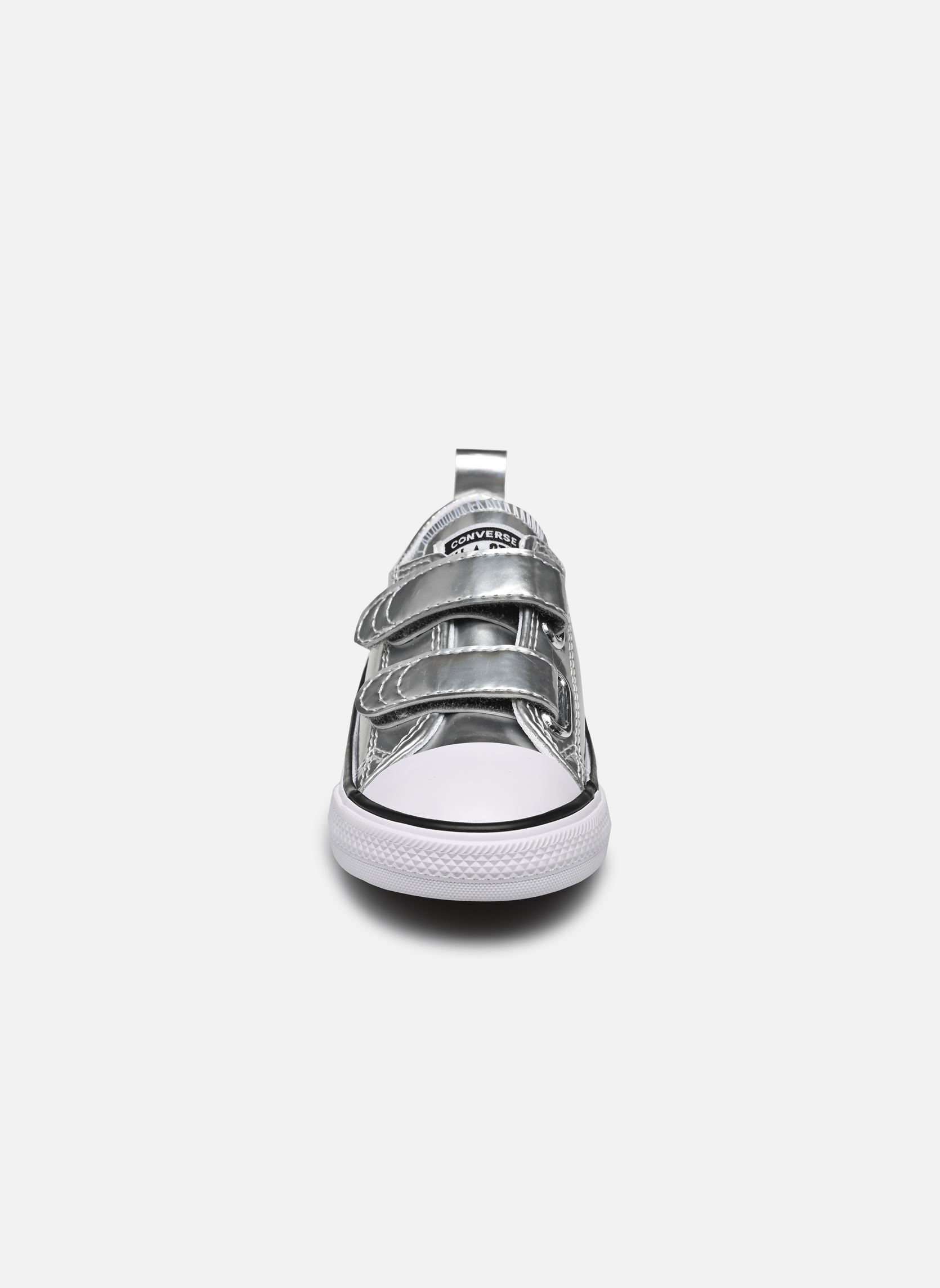 Sneaker Chuck Taylor All Star 2V Ox Shine silber Converse Sneaker Chuck Taylor All Star 2V Ox Shine silber Silver/White/Silver