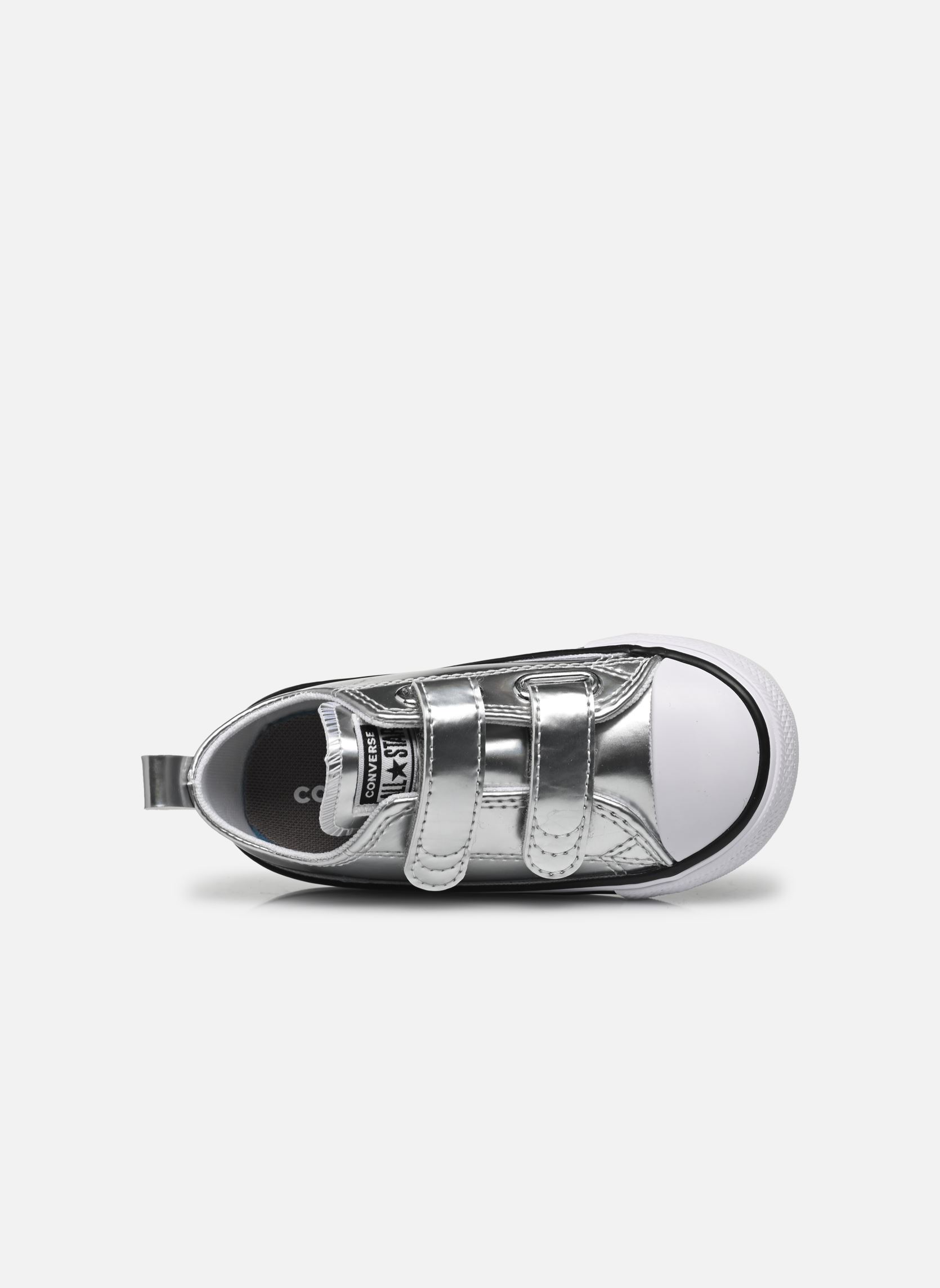 Sneaker Chuck Taylor All Star 2V Ox Shine silber Converse Sneaker Chuck Taylor All Star 2V Ox Shine silber Silver/White/Silver