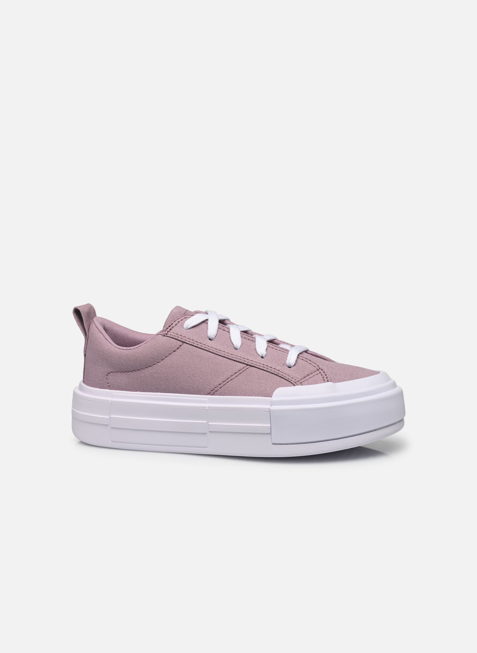 Niedrige Sneaker Chuck Taylor All Star Cruise Ox J mädchen rosa Converse Niedrige Sneaker Chuck Taylor All Star Cruise Ox J mädchen rosa Orchid Dust/White