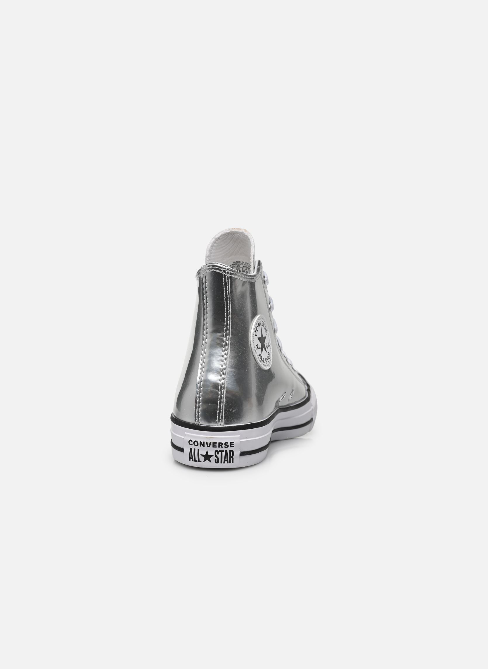 Sneaker Chuck Taylor All Star Hi Shine J mädchen silber Converse Sneaker Chuck Taylor All Star Hi Shine J mädchen silber Silver/White/Silver