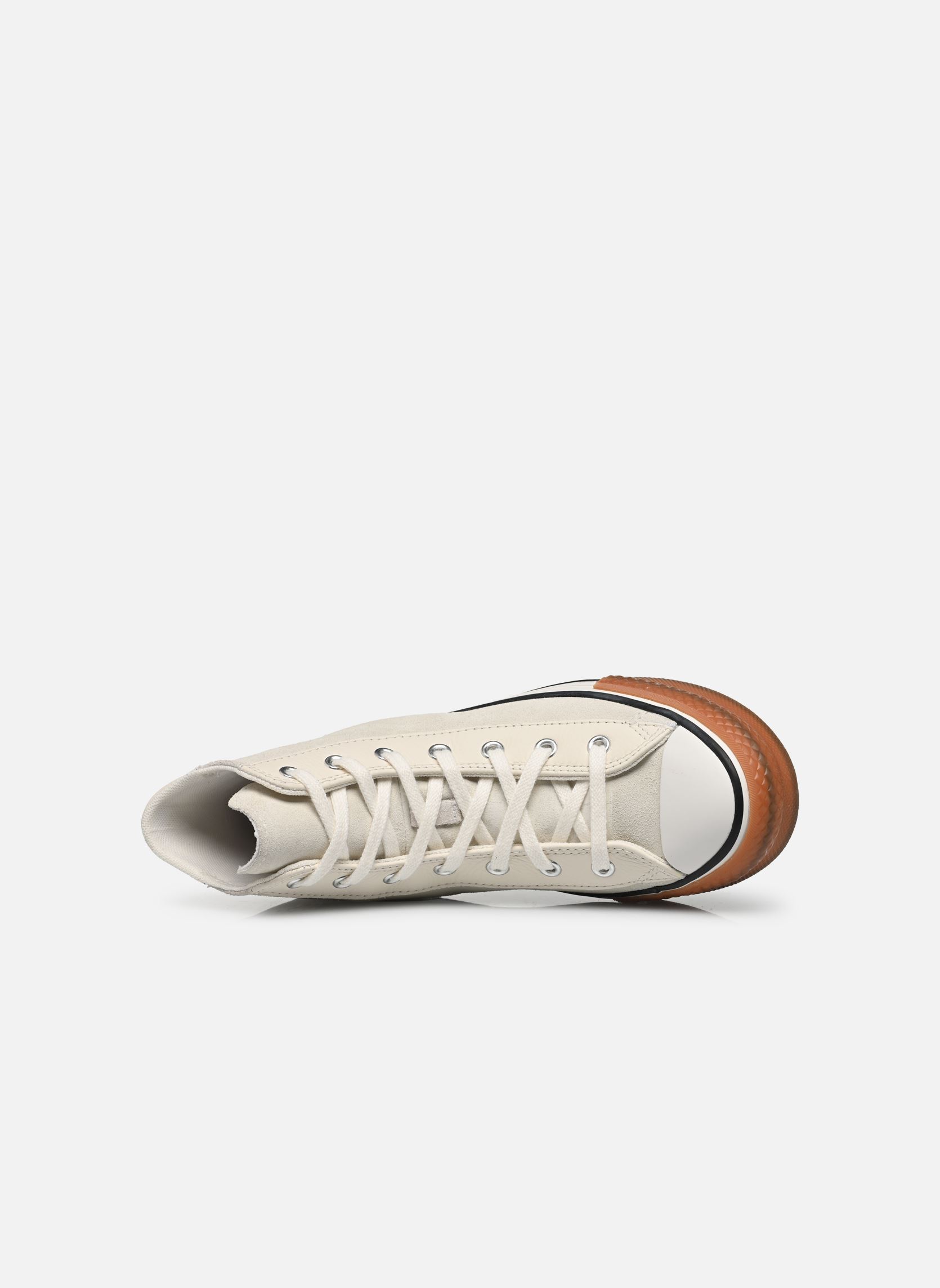 Baskets Chuck Taylor All Star Eva Lift Hi Suede fille blanc Converse Baskets Chuck Taylor All Star Eva Lift Hi Suede fille blanc EGRET/VINTAGE WHITE