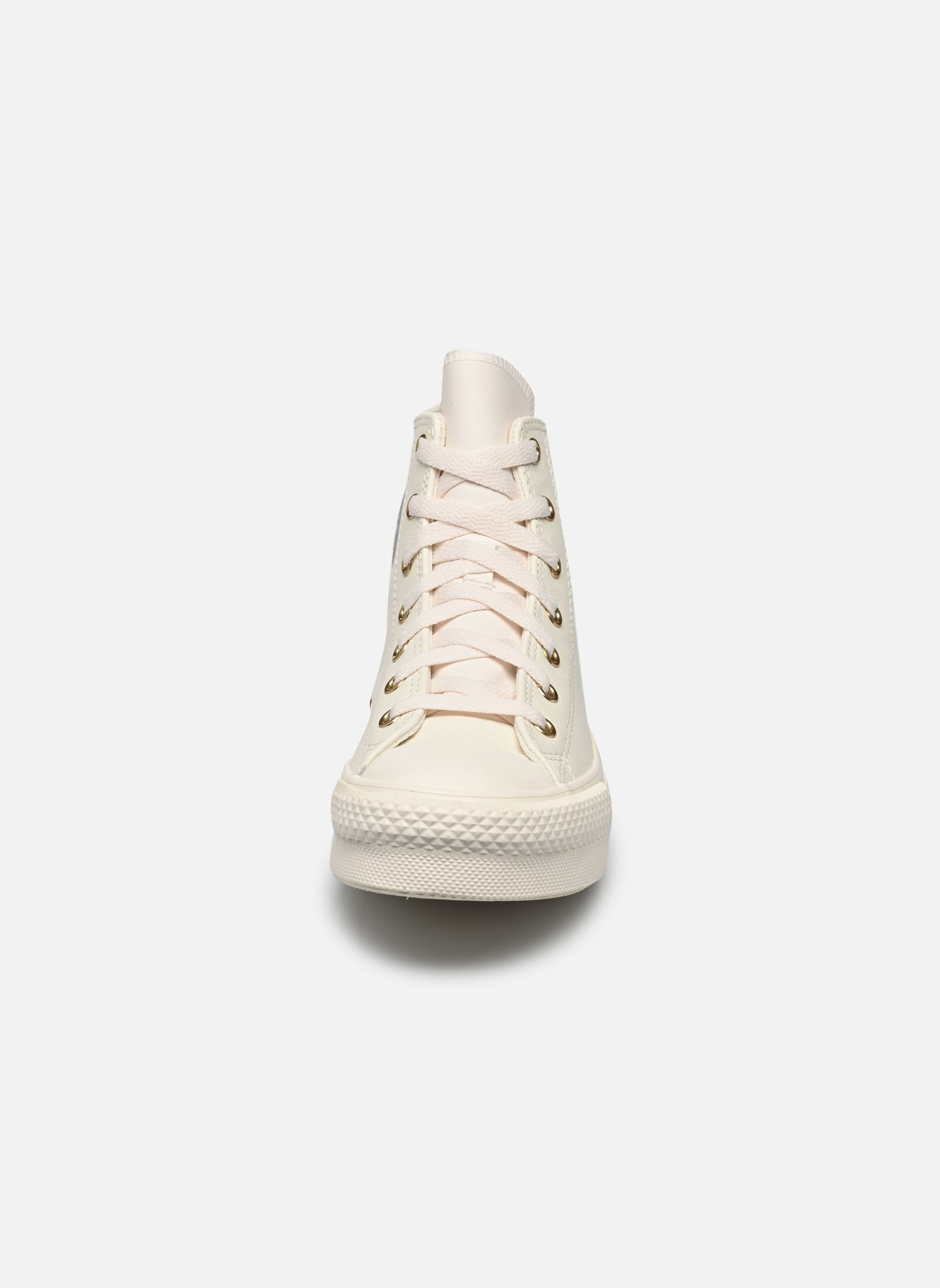 Baskets Chuck Taylor All Star Eva Lift Hi Leathe fille blanc Converse Baskets Chuck Taylor All Star Eva Lift Hi Leathe fille blanc EGRET/EGRET/LIGHT GOLD