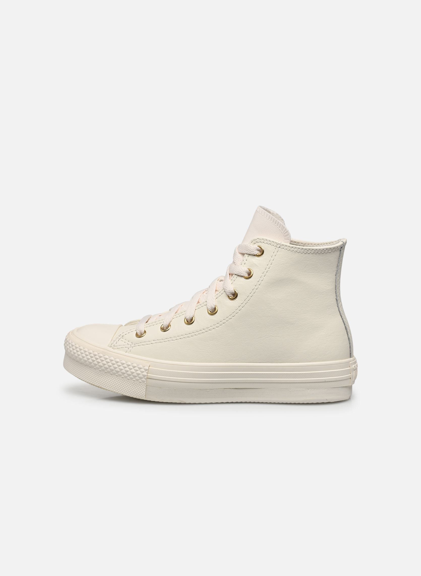 Baskets Chuck Taylor All Star Eva Lift Hi Leathe fille blanc Converse Baskets Chuck Taylor All Star Eva Lift Hi Leathe fille blanc EGRET/EGRET/LIGHT GOLD