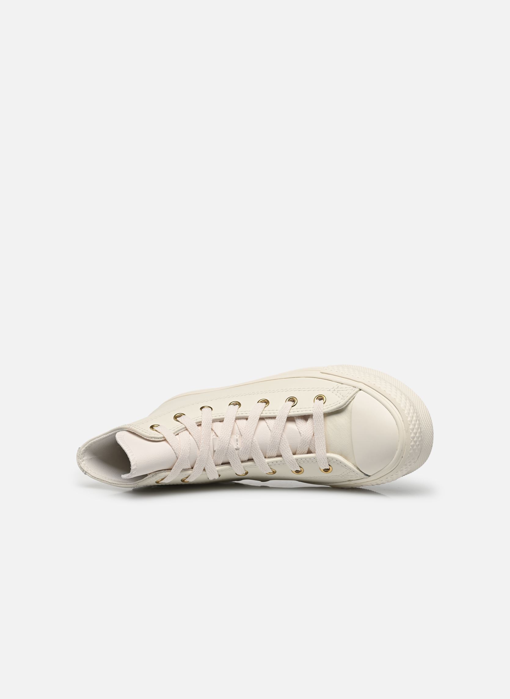 Baskets Chuck Taylor All Star Eva Lift Hi Leathe fille blanc Converse Baskets Chuck Taylor All Star Eva Lift Hi Leathe fille blanc EGRET/EGRET/LIGHT GOLD
