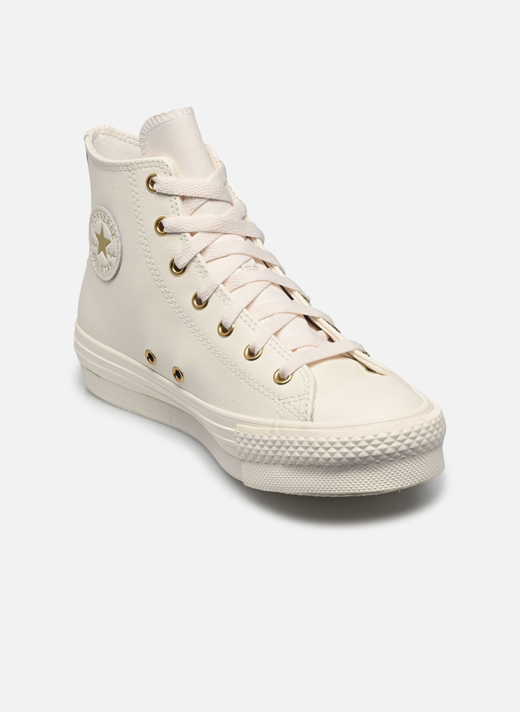 Baskets enfant Converse CHUCK TAYLOR ALL STAR EVA LIFT LEATHER+GOLD
