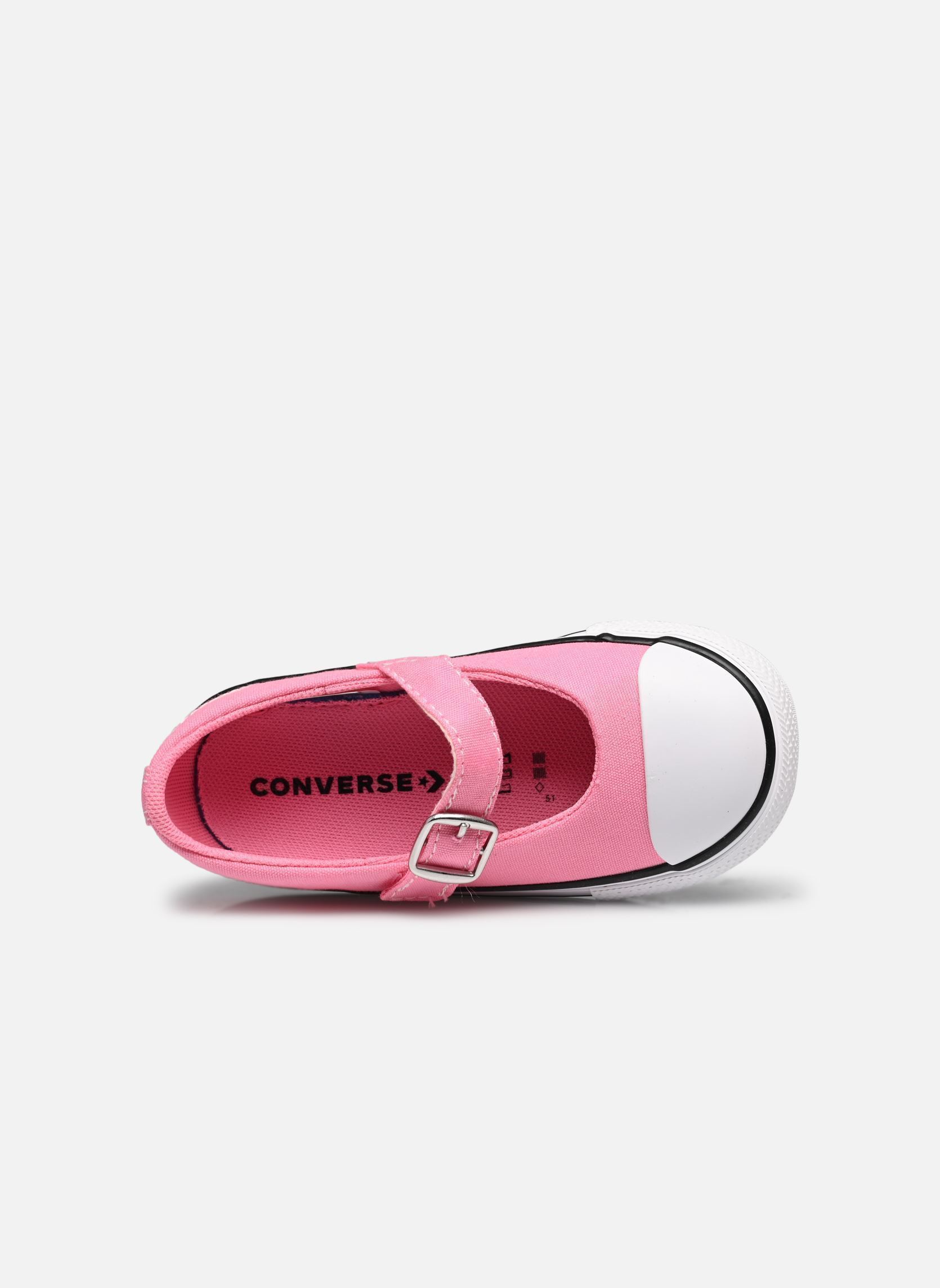 Ballerines Chuck Taylor All Star Dainty Mary Jane O fille rose Converse Ballerines Chuck Taylor All Star Dainty Mary Jane O fille rose Pink/White