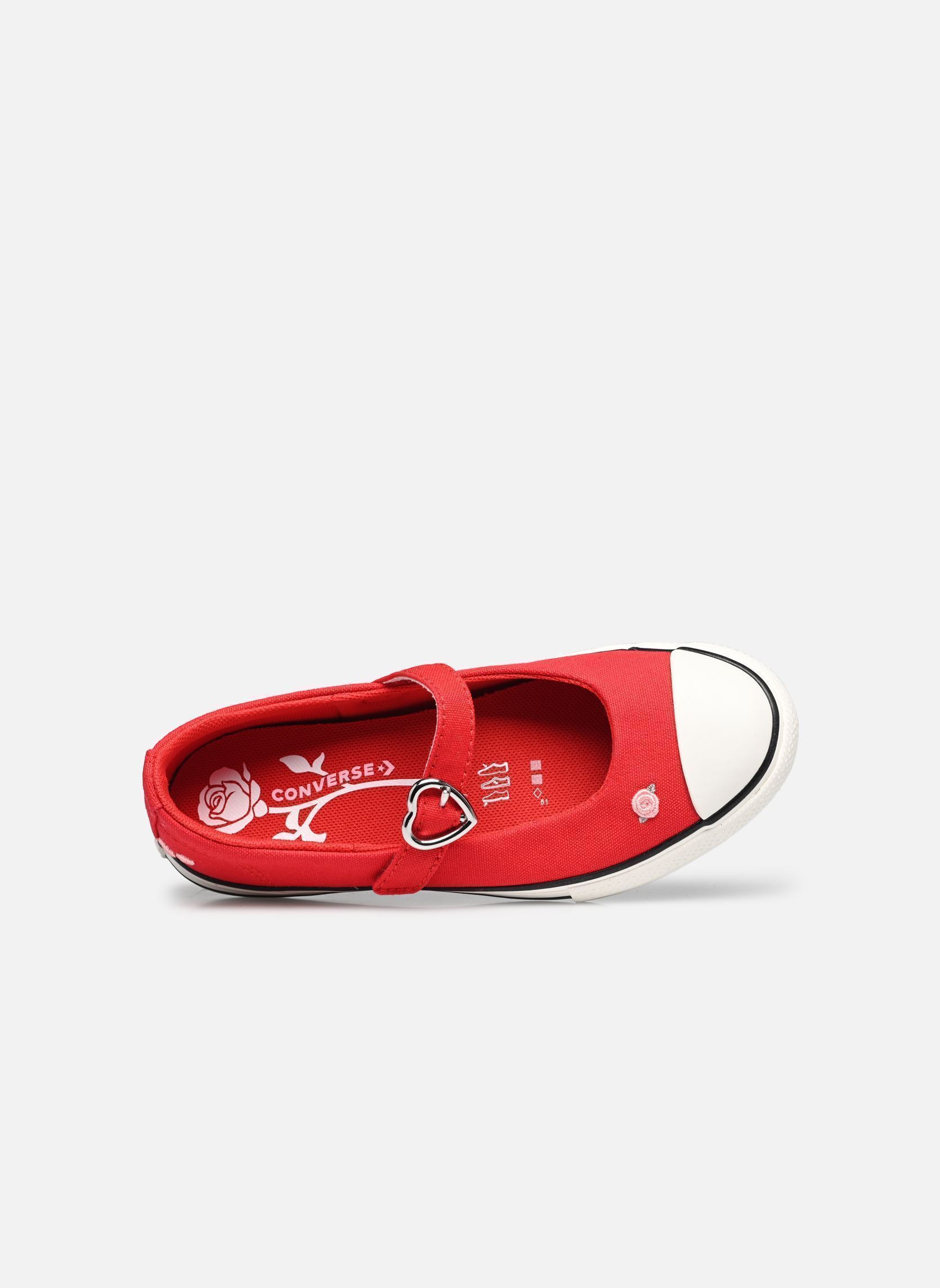 Ballerines Chuck Taylor All Star Dainty Mary Jane O fille rouge Converse Ballerines Chuck Taylor All Star Dainty Mary Jane O fille rouge Red