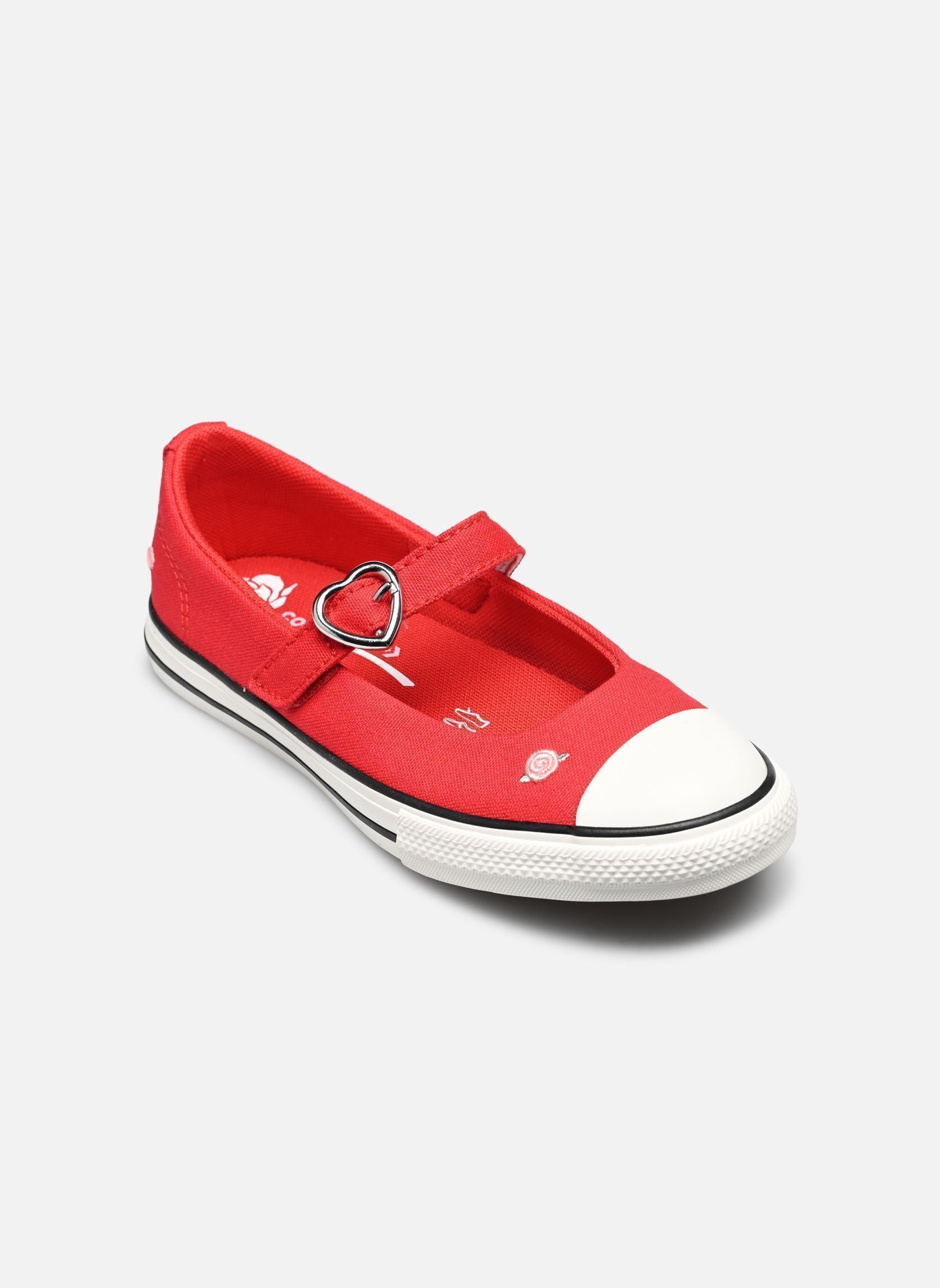 Ballerines Chuck Taylor All Star Dainty Mary Jane O fille rouge Converse Ballerines Chuck Taylor All Star Dainty Mary Jane O fille rouge Red