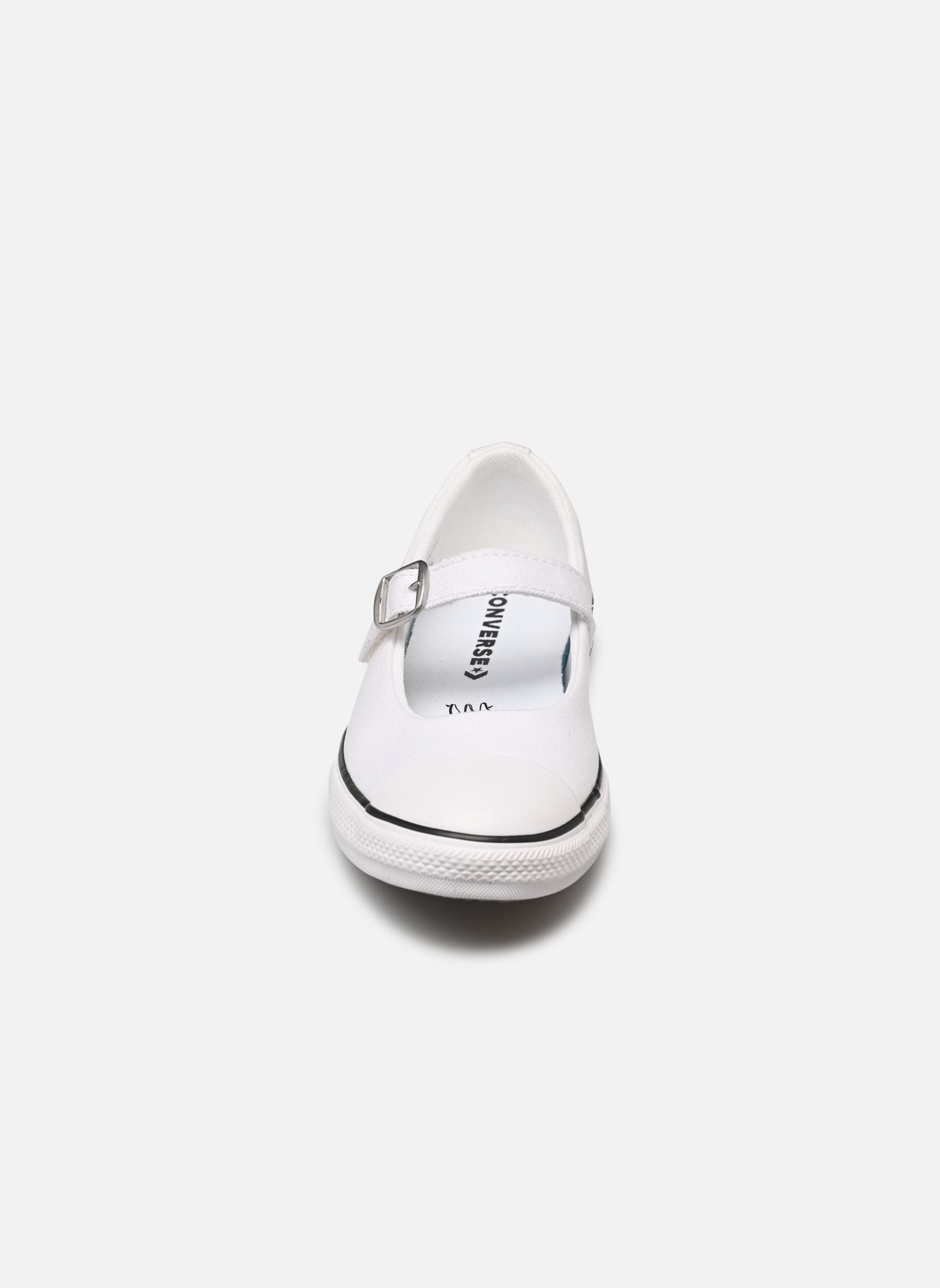 Ballerines Chuck Taylor All Star Dainty Mary Jane O fille blanc Converse Ballerines Chuck Taylor All Star Dainty Mary Jane O fille blanc White/black
