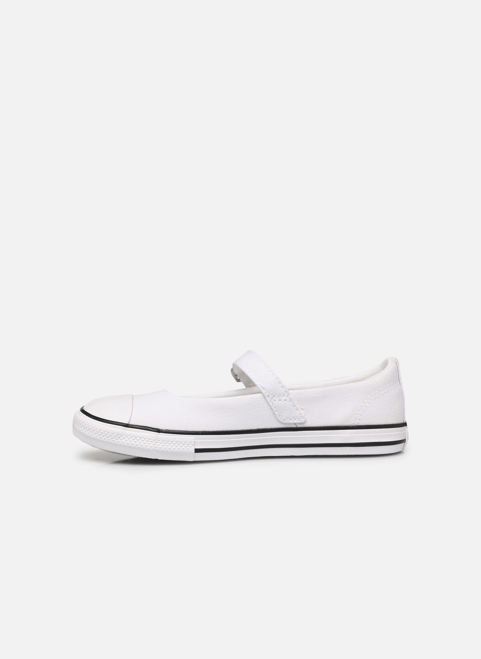 Ballerines Chuck Taylor All Star Dainty Mary Jane O fille blanc Converse Ballerines Chuck Taylor All Star Dainty Mary Jane O fille blanc White/black