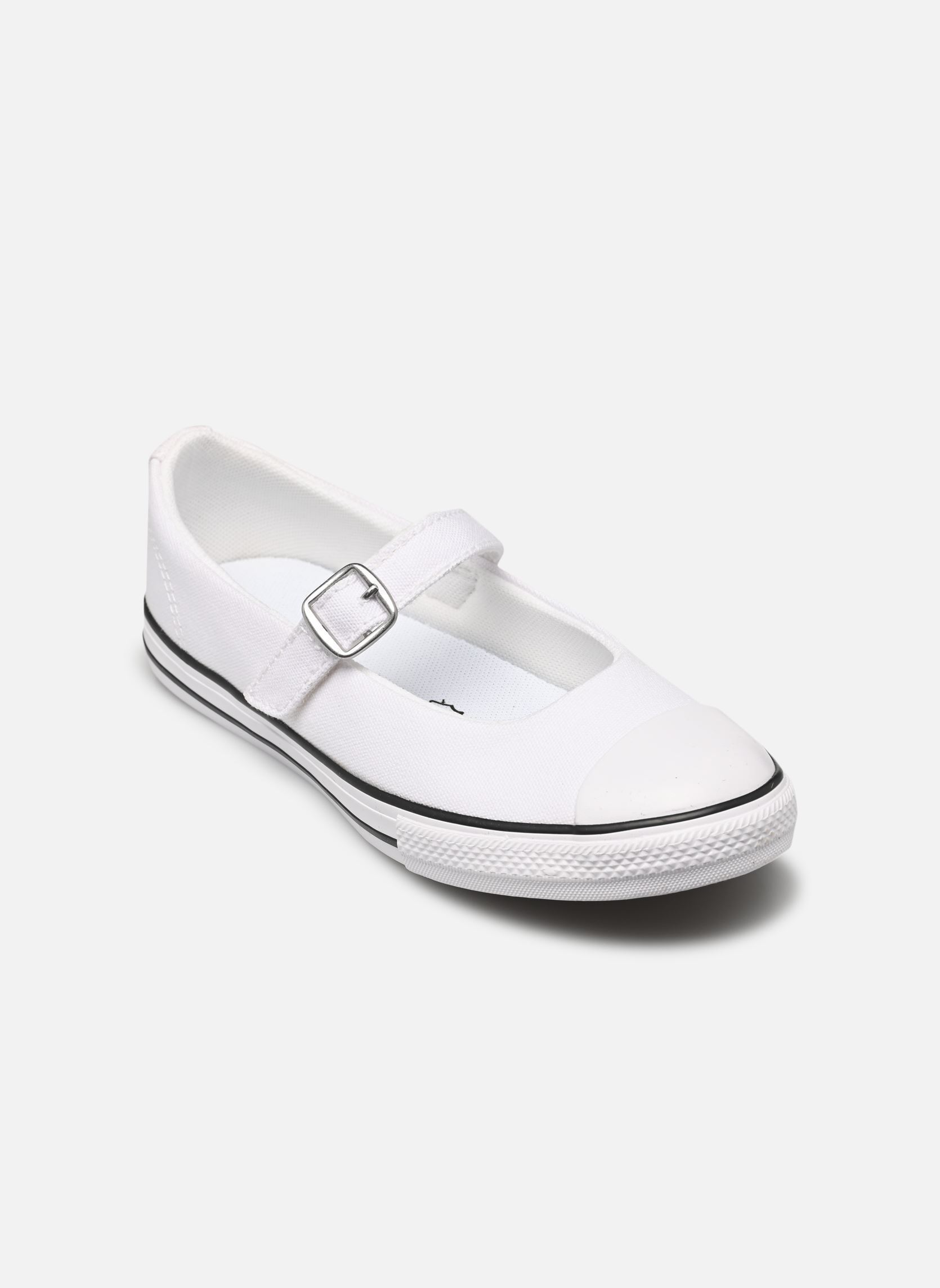 Ballerines Chuck Taylor All Star Dainty Mary Jane O fille blanc Converse Ballerines Chuck Taylor All Star Dainty Mary Jane O fille blanc White/black