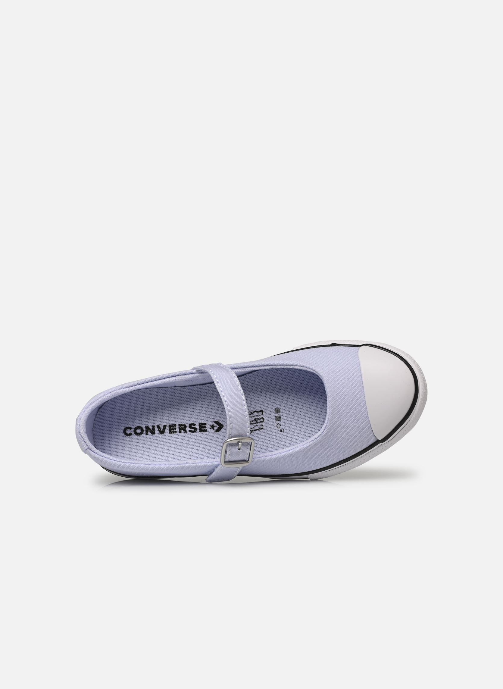 Ballerines Chuck Taylor All Star Dainty Mary Jane O fille bleu Converse Ballerines Chuck Taylor All Star Dainty Mary Jane O fille bleu Blueberry Ice